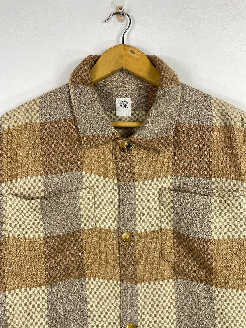 Japanese Brand japanese brand checkered flannel jacket Size US XL / EU 56 / 4 - 2 Thumbnail
