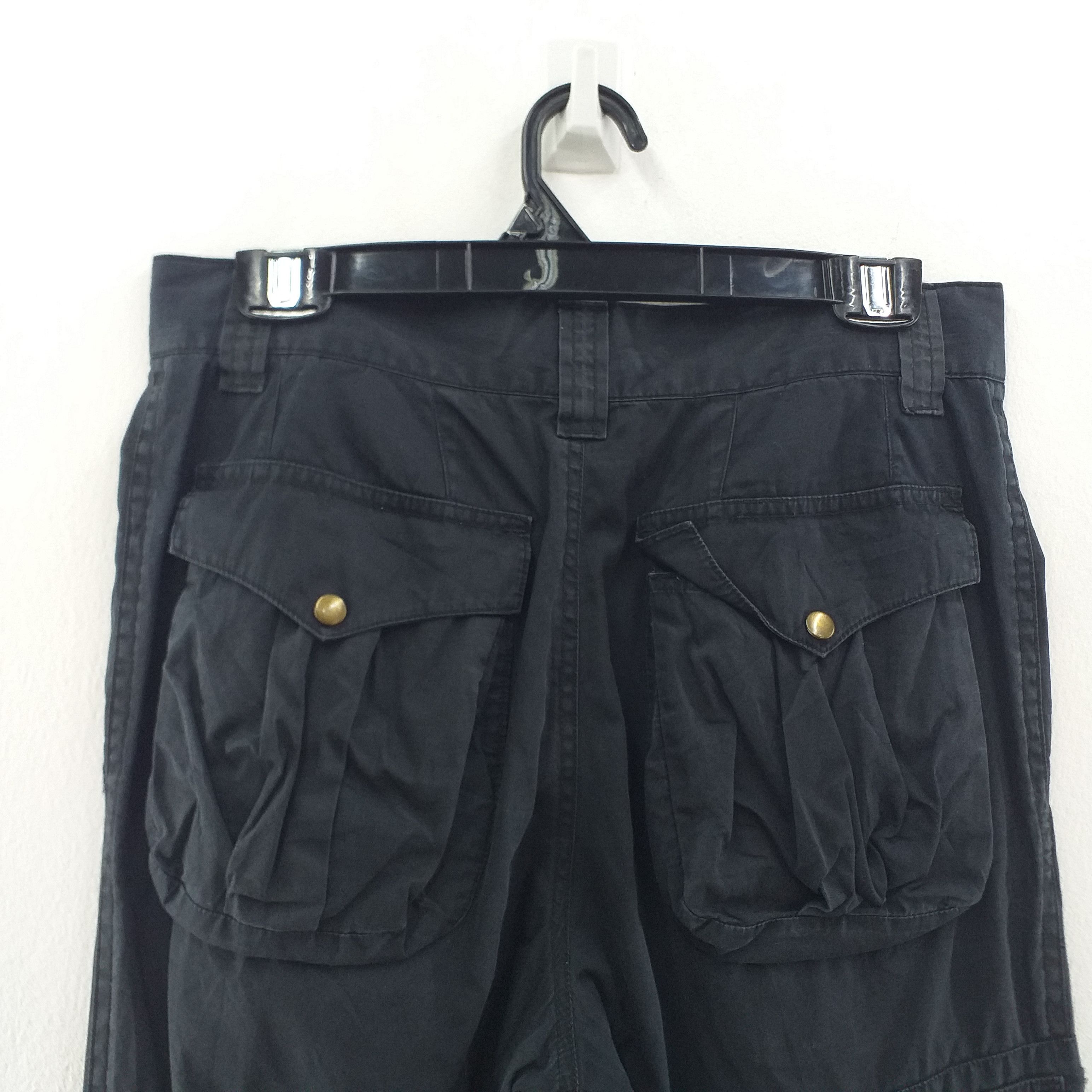 Japanese Brand Comme Ca Du Mode Cargo Multiple Pockets Pants 30 x 27 -CP006 Size US 30 / EU 46 - 3 Thumbnail