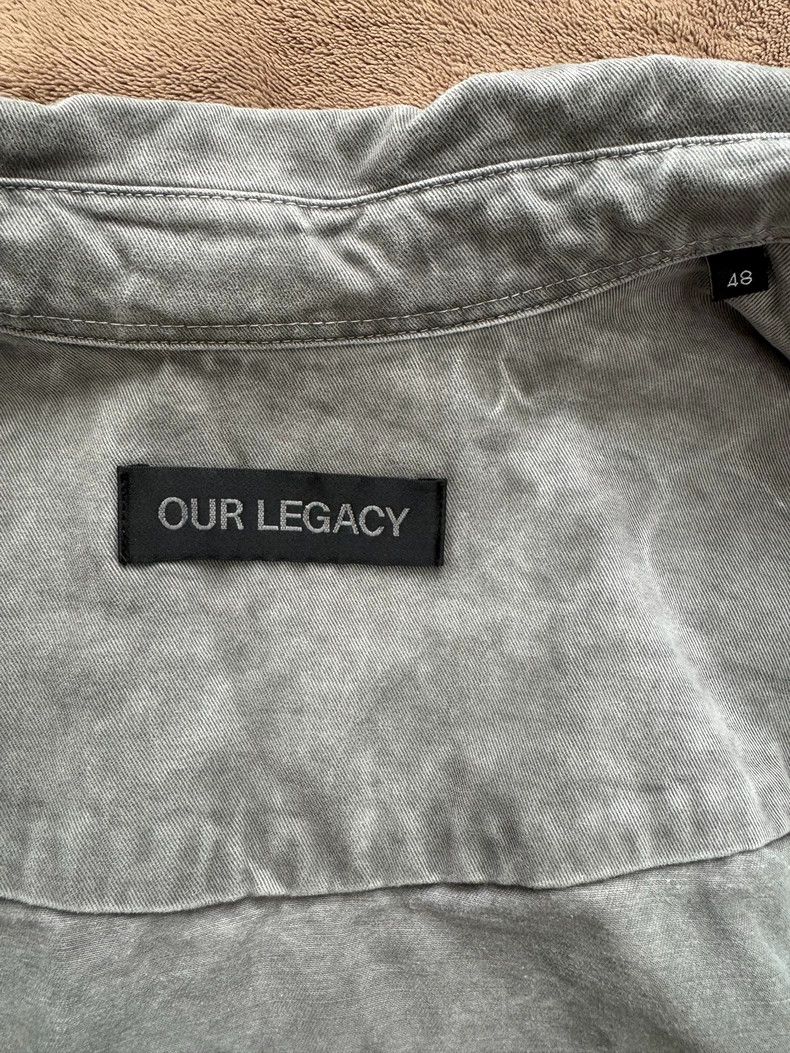 Our Legacy our legacySS24 Frontier Grey Denim Shirt 2503-Nextarrow Size US M / EU 48-50 / 2 - 7 Thumbnail