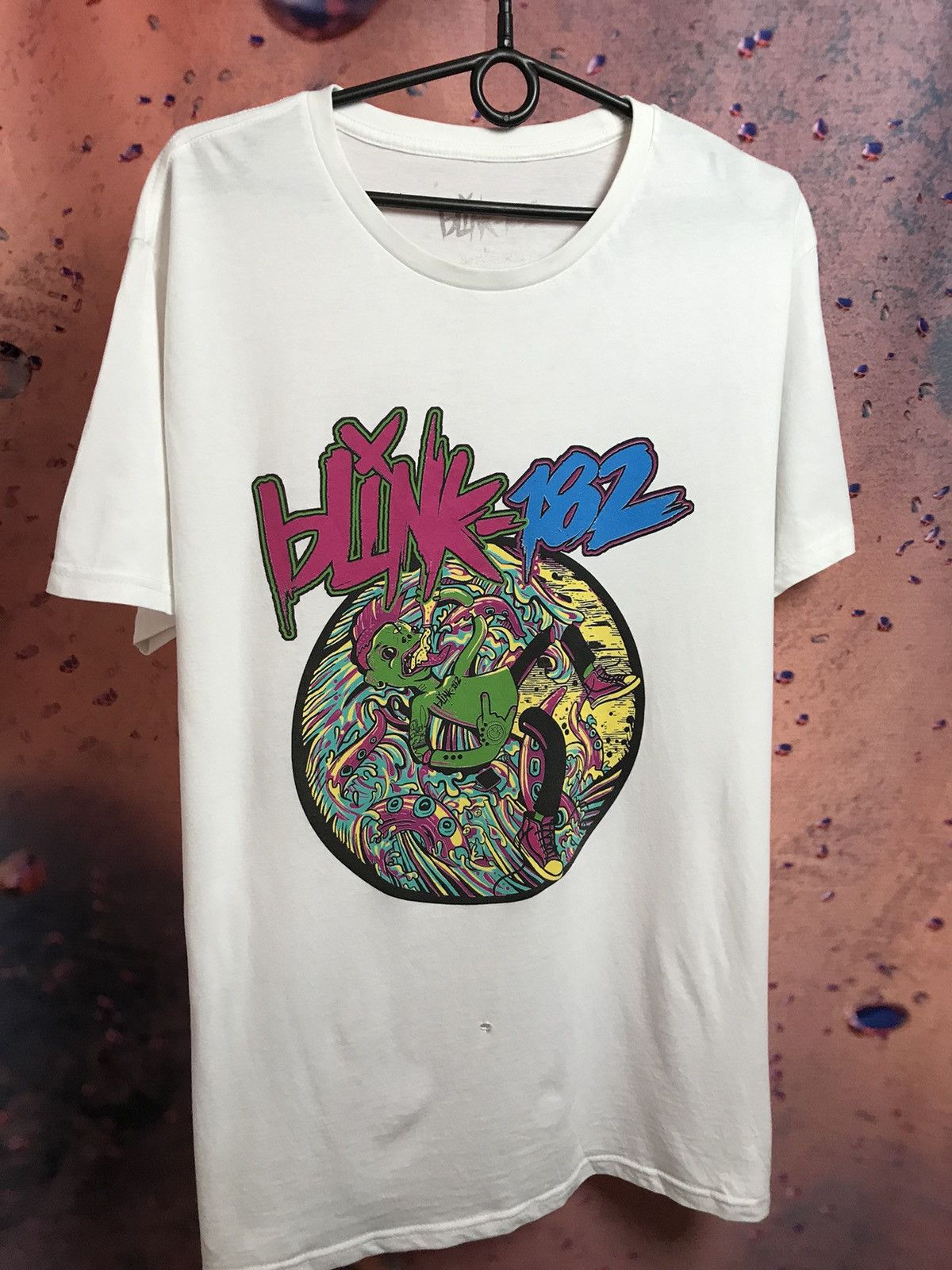 Band Tees × Vintage Vintage Blink 182 band rock tee Size US L / EU 52-54 / 3 - 2 Thumbnail