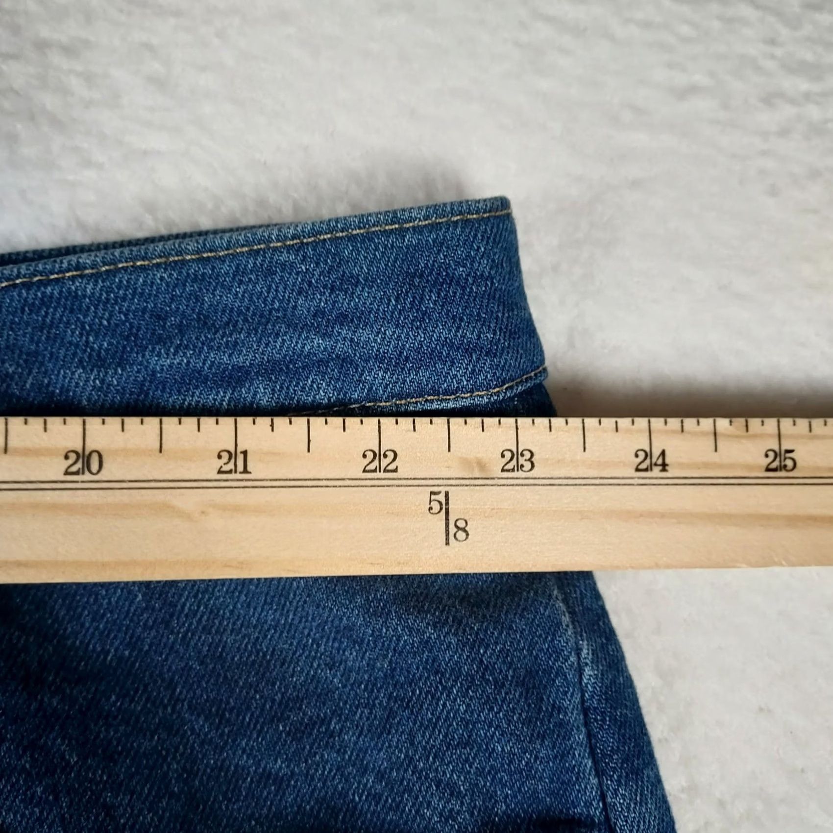 Wrangler Wrangler Five Star Relaxed Fit Jeans Mens 46x30 Stretch Denim NWT Blue 5-Pocket Logo Straight Jeans Mens LGE40 Size US 30 / EU 46 - 6 Thumbnail