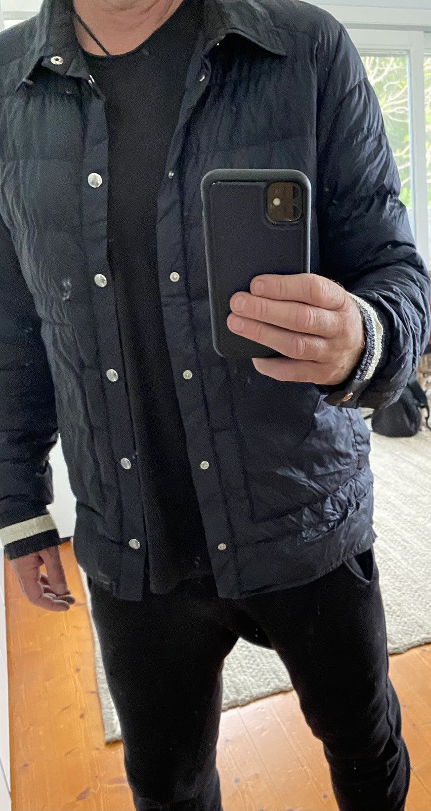 Coach-syle Puffer Jacket