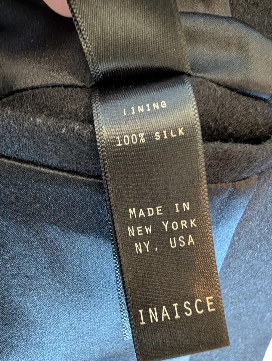 Inaisce Collarless Hidden Hook Blazer Size 40R - 7 Thumbnail