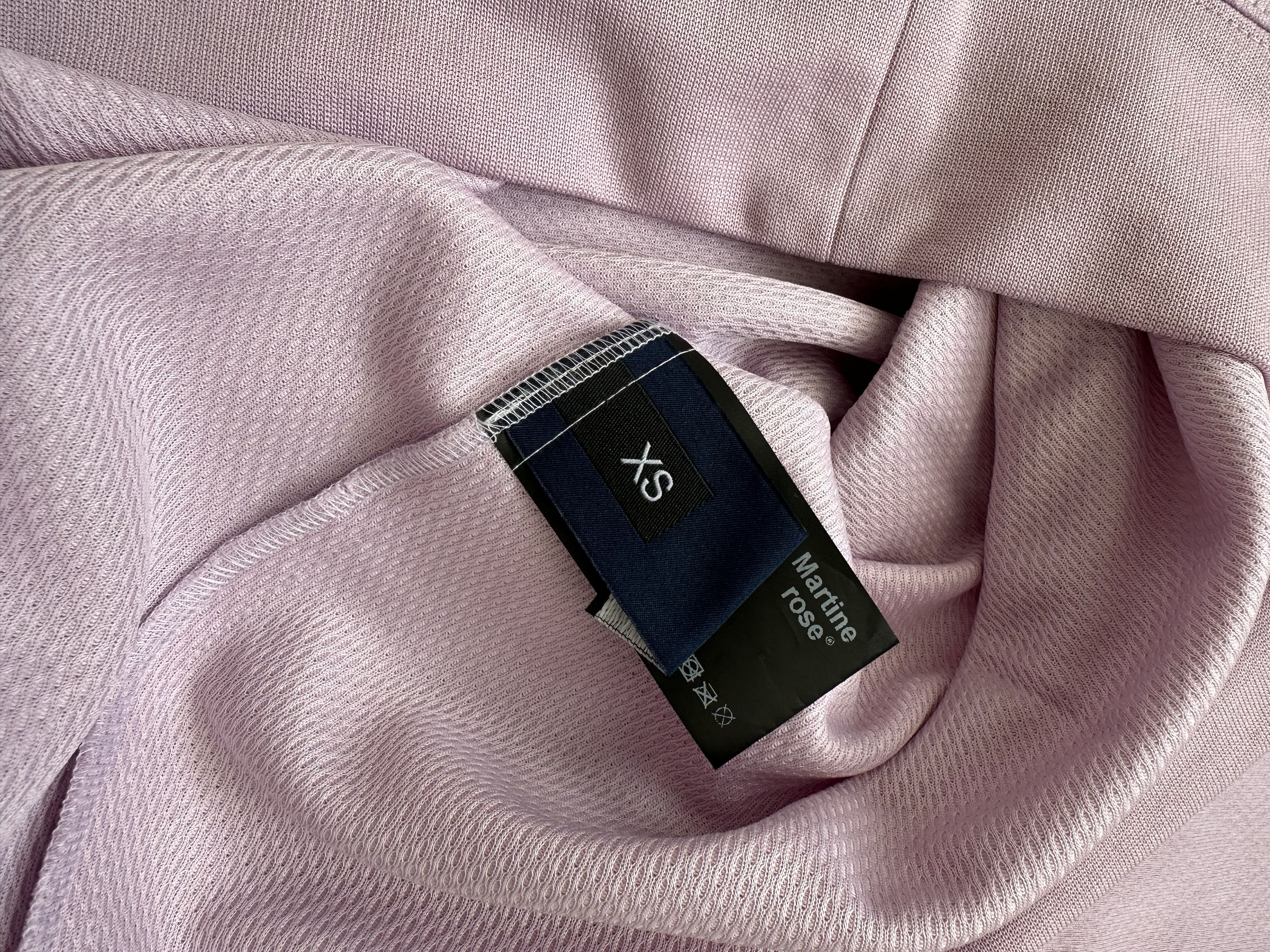 Martine Rose SS22 Lilac Track Top Size US XS / EU 42 / 0 - 3 Thumbnail