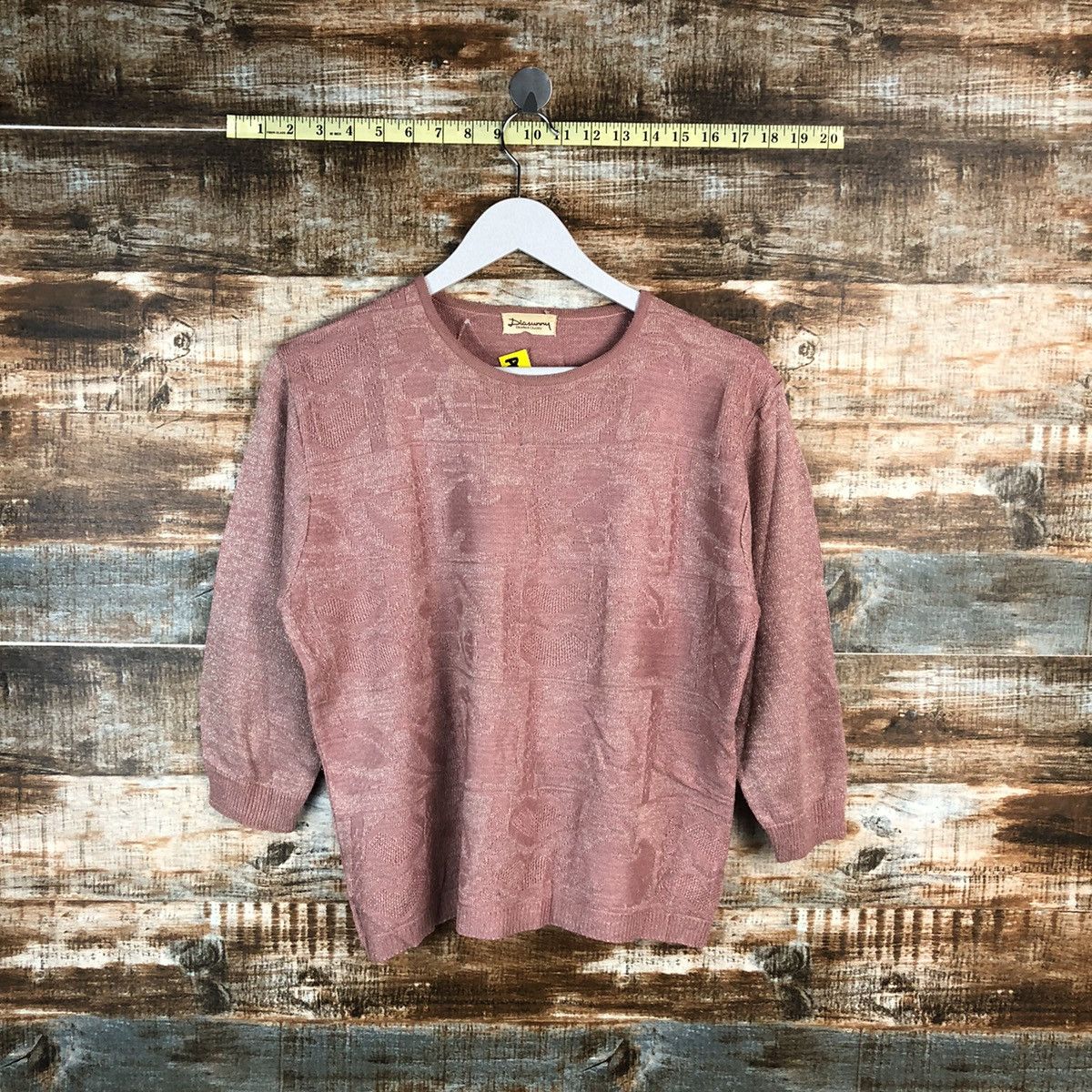 Homespun Knitwear × Japanese Brand Dia Sunny vintage Pink Knitwear #A1569 Size M / US 6-8 / IT 42-44 - 1 Thumbnail