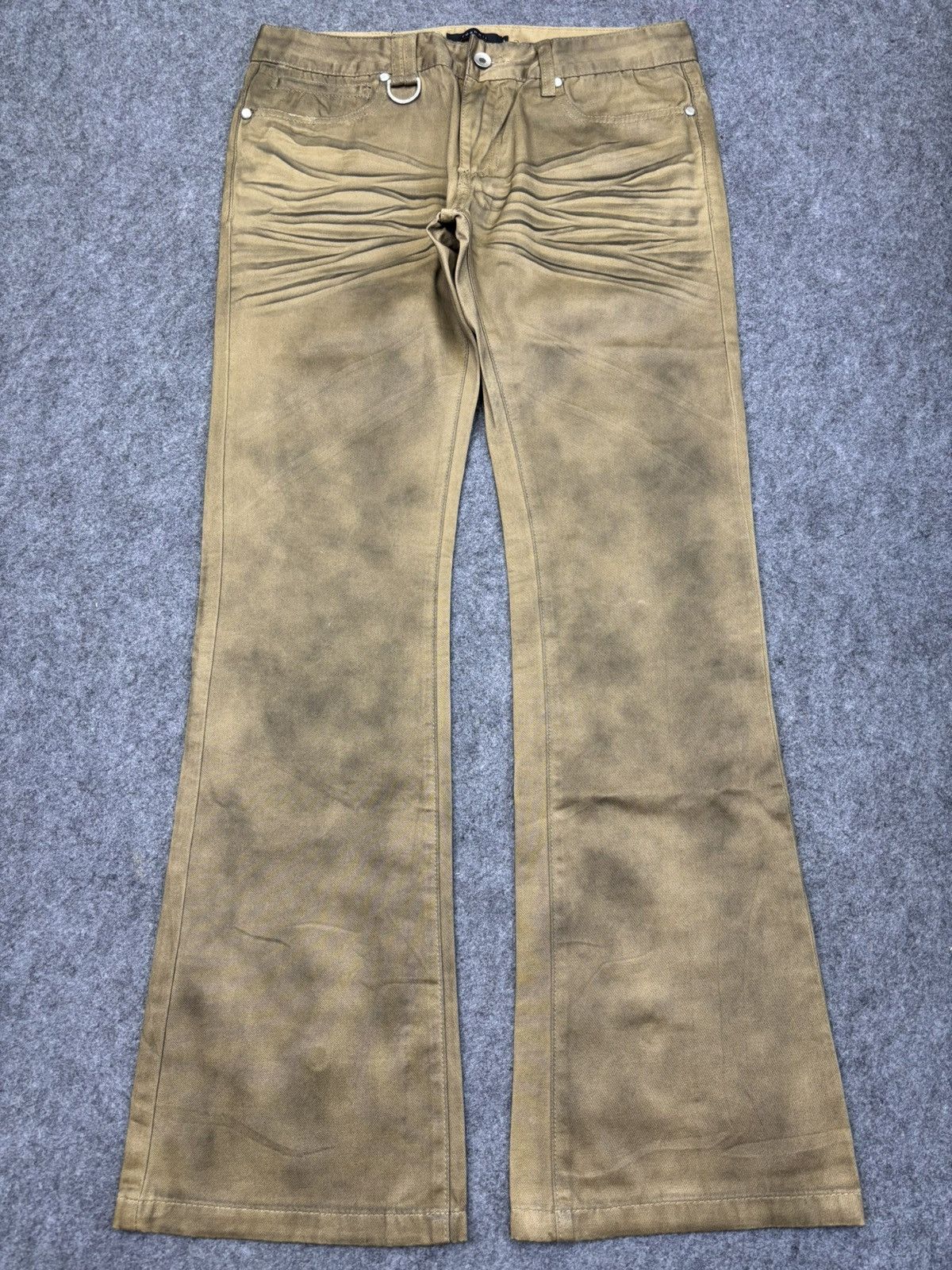 Japanese Brand 💥Super Flare💥 roshell Japan Crazy Fades Pant F953 Size US 32 / EU 48 - 18 Thumbnail