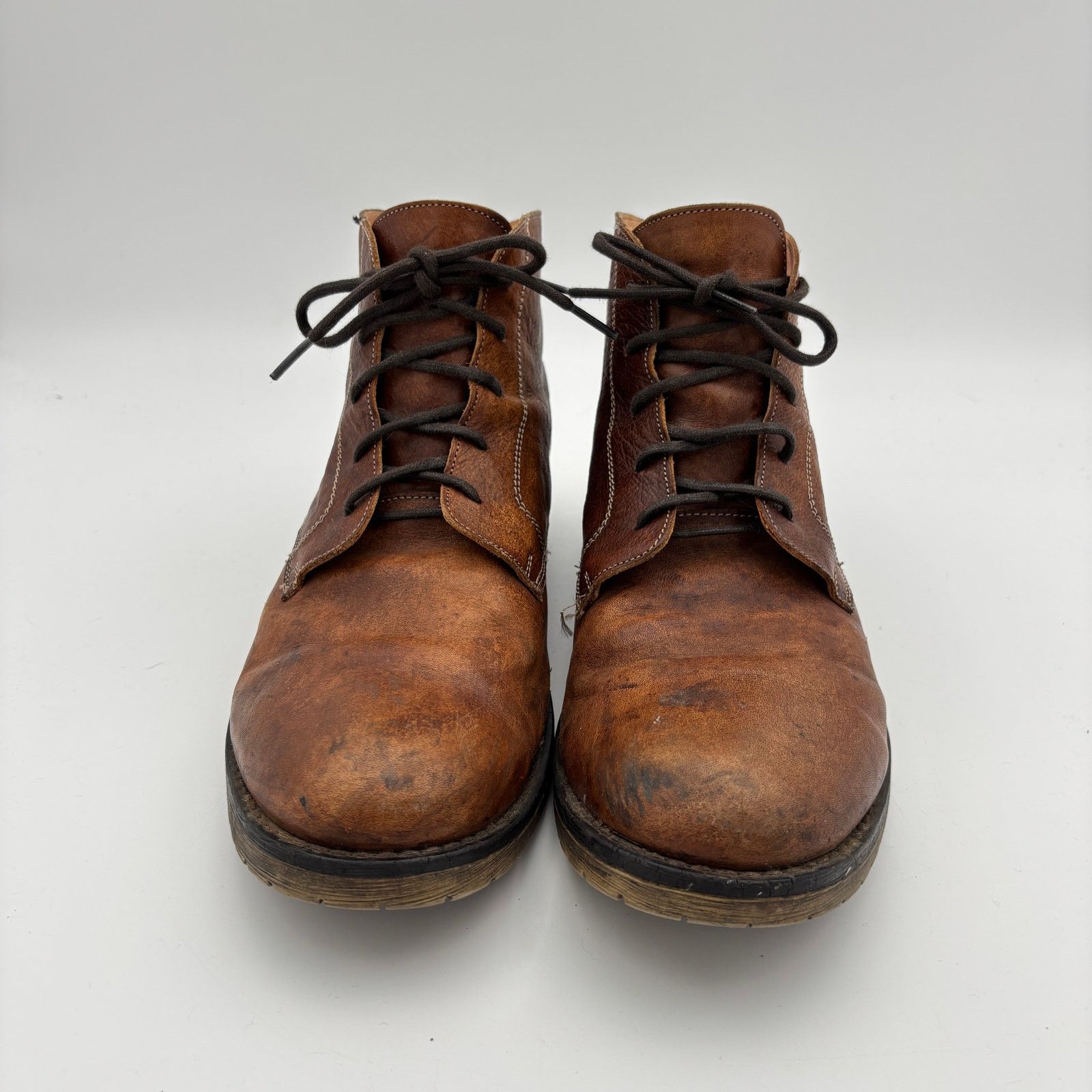 Bed Stu Bed Stu Workshop Leather Lace Up Cobbler Boots Men's 11 Size US 11 / EU 44 - 2 Thumbnail