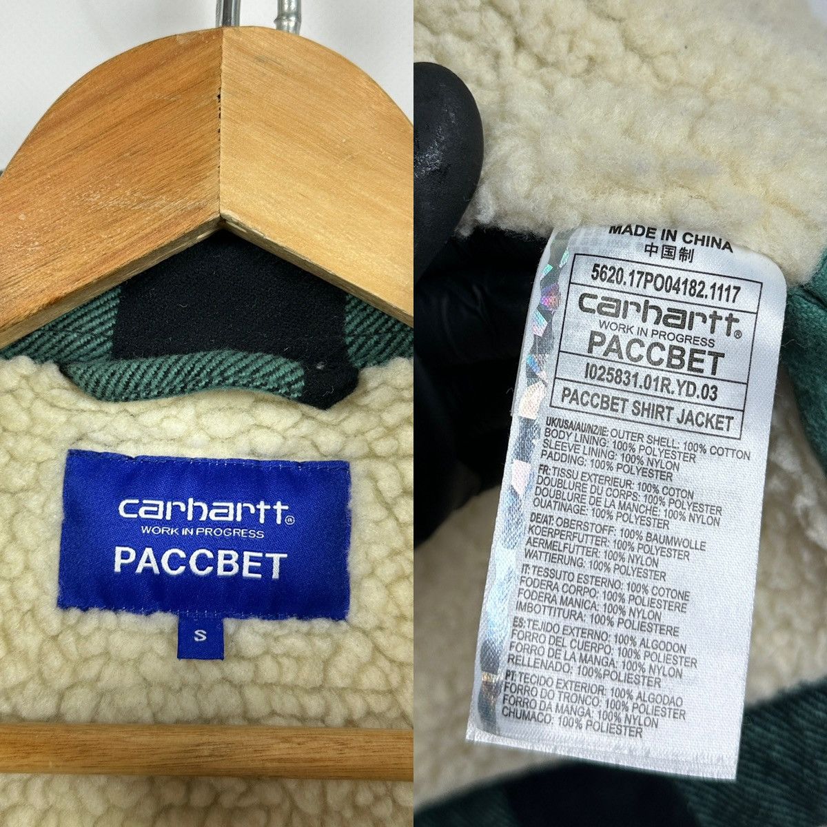 Carhartt Wip Carhartt WIP x Gosha Rubchinskiy PACCBET Shirt Sherpa Jacket Size US S / EU 44-46 / 1 - 24 Thumbnail