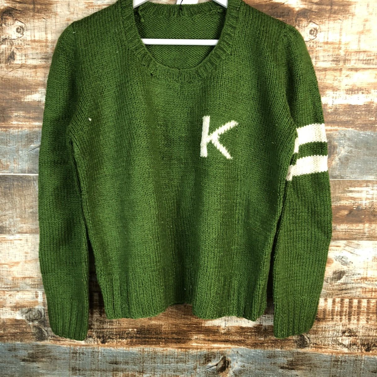 Homespun Knitwear × Japanese Brand Japanese Brand Green vintage Knitwear #A1651 Size S / US 4 / IT 40 - 3 Thumbnail