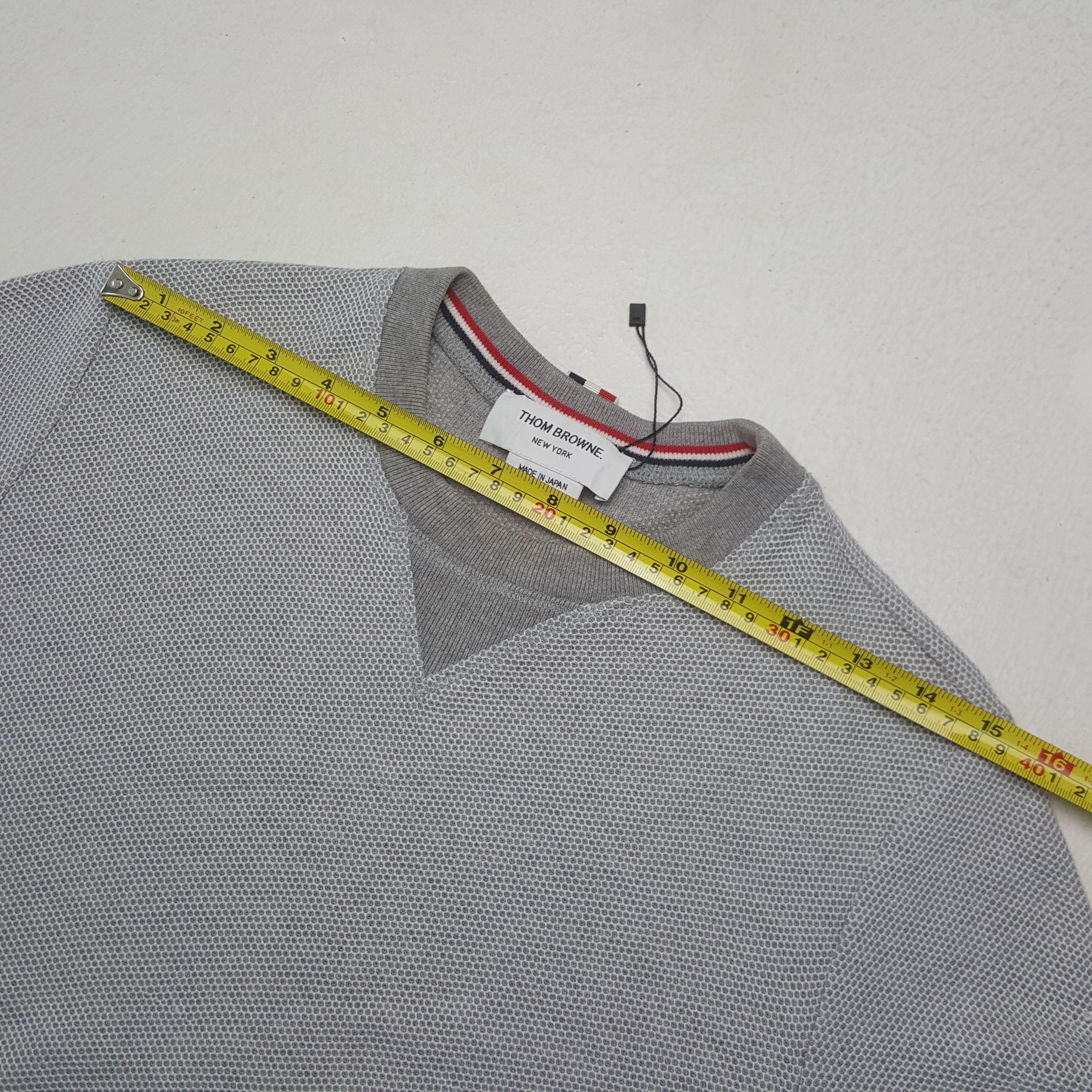 Thom Browne Vintage Thom Browne Designer Brand Sweatshirt RR28 Size US XS / EU 42 / 0 - 5 Thumbnail