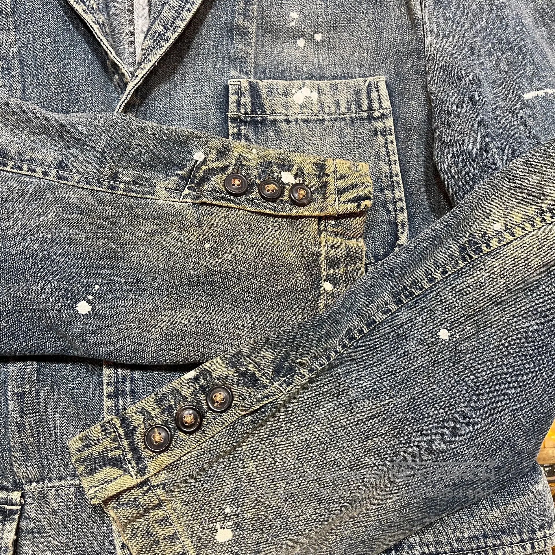 RRL Ralph Lauren Vintage RRL Denim Jacket by Ralph Lauren. Size US M / EU 48-50 / 2 - 8 Thumbnail