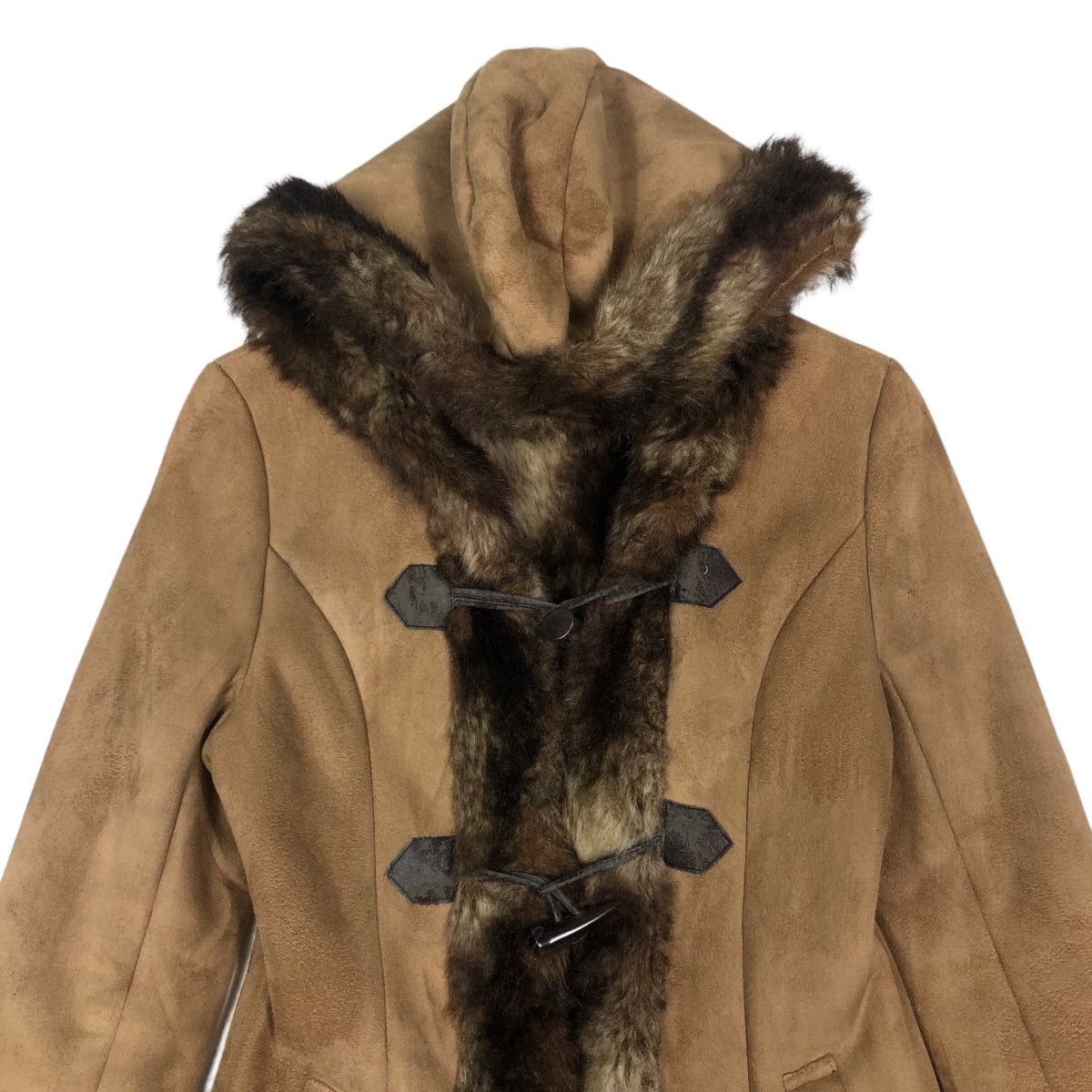Japanese Brand 🔥Winter Jacket Cecil McBee Mink Fur Lining Size M / US 6-8 / IT 42-44 - 2 Thumbnail