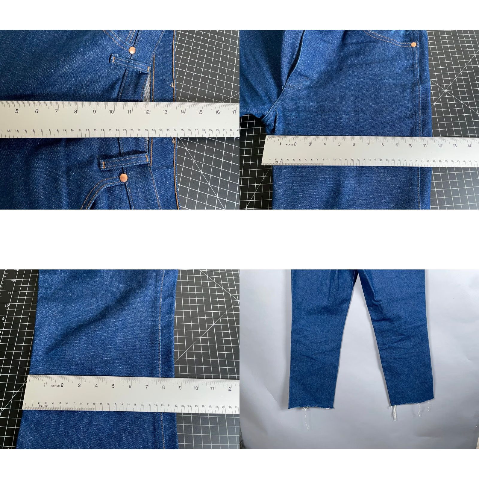Wrangler VINTAGE Wrangler Cowboy Cut Slim Fit Jeans Men’s 34 x 28 Blue 90s Retro Western Denim Size US 32 / EU 48 - 8 Thumbnail