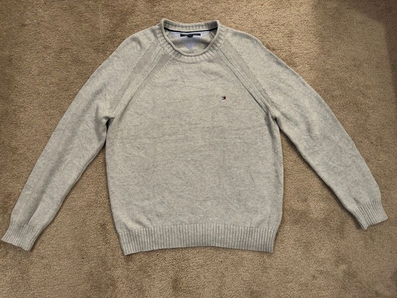 Tommy Hilfiger Men's Sweater Knitwear Sweatshirt Jumper Pullover Knit M Size US M / EU 48-50 / 2 - 1 Thumbnail