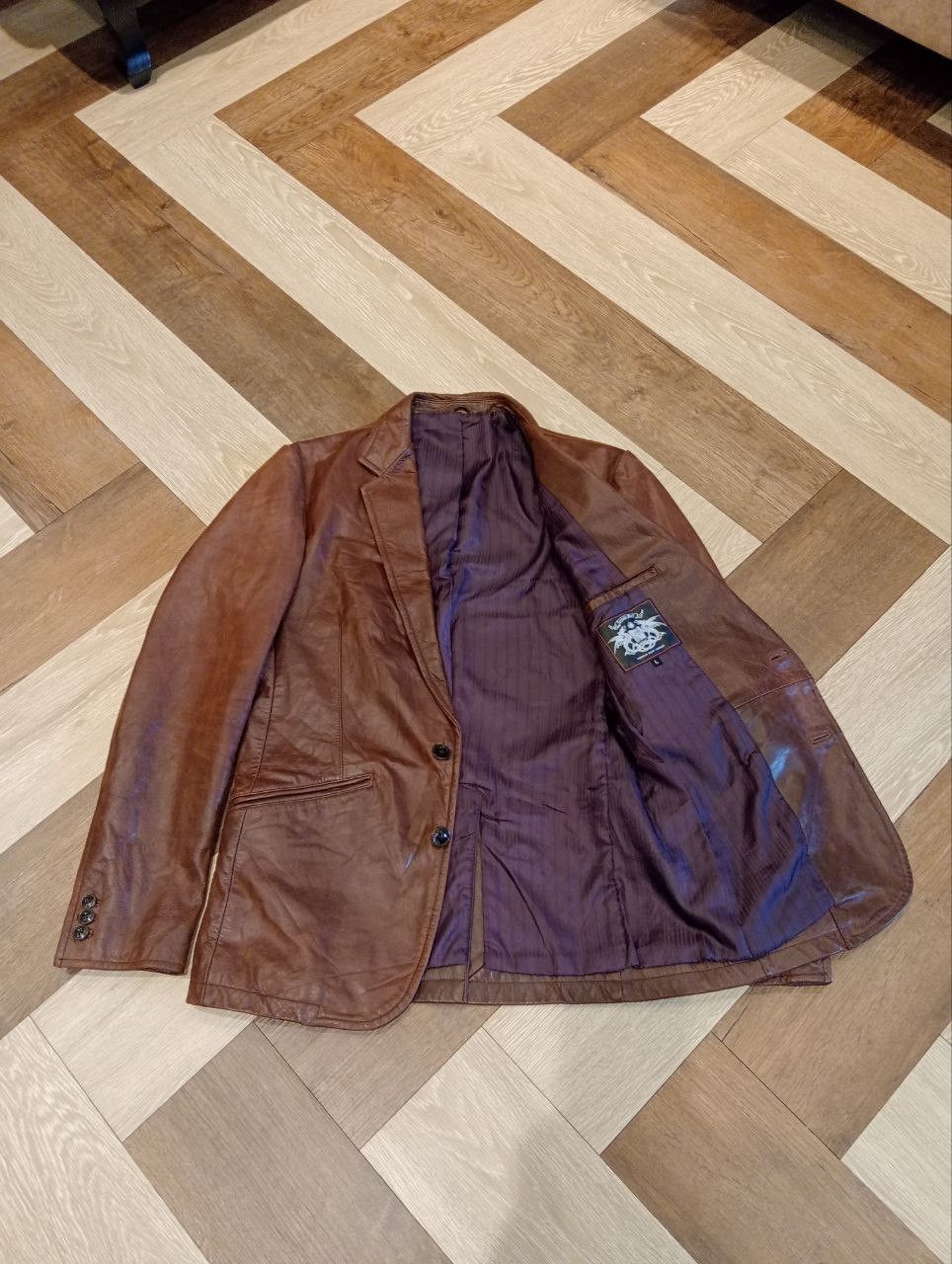 Tornado Mart TORNADO MART JAPAN LEATHER JACKET - SIZE L Size US L / EU 52-54 / 3 - 9 Thumbnail