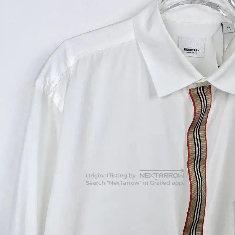 Other Burberry White Cotton Long Sleeve Shirt. Size XL / US 12-14 / IT 48-50 - 3 Thumbnail