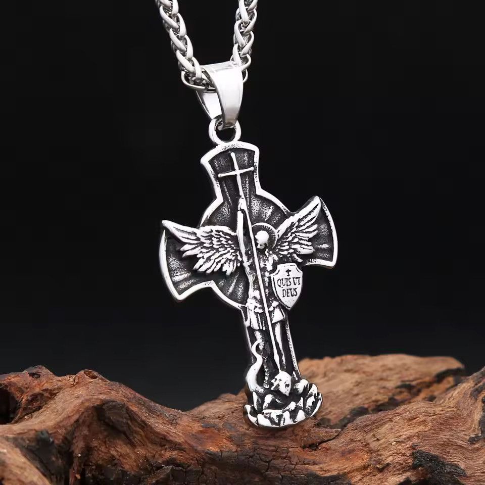 Jewelry St. Michael Archangel Pendant Necklace Size ONE SIZE - 3 Thumbnail
