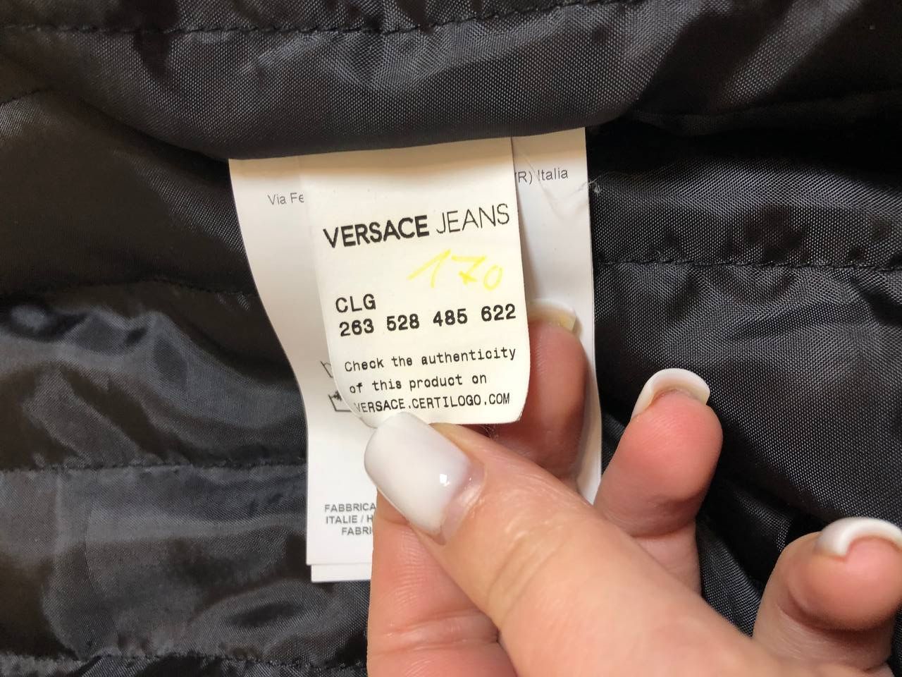 Versace Jeans Couture Luxury Versace Jeans Couture Blue Bomber Size M Size US M / EU 48-50 / 2 - 3 Thumbnail