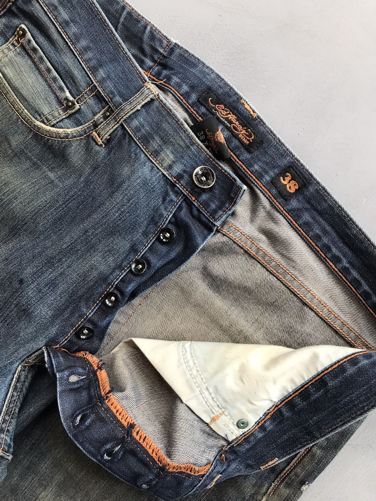 Ed Hardy Vintage Ed hardy denim Size US 38 / EU 54 - 9 Thumbnail