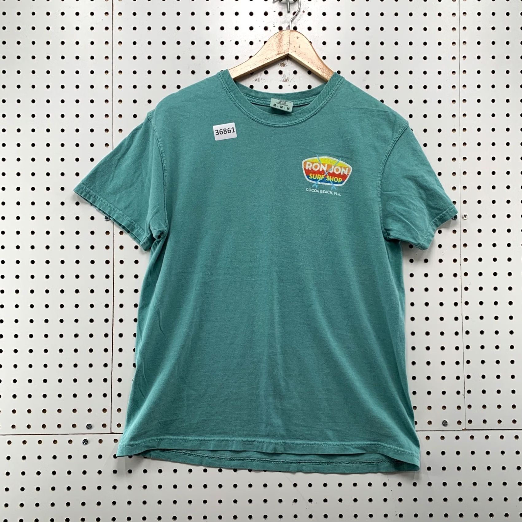 Ron Jon Surf Shop Ron Jon Surf Shop Shirt Mens Medium Blue Cocoa Beach Florida 19x25.5 Size US M / EU 48-50 / 2 - 2 Thumbnail