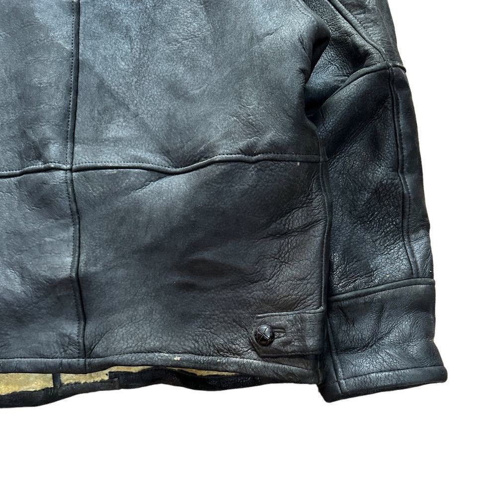 Vintage Roberto Massini Shearling Leather Jacket Size US M / EU 48-50 / 2 - 14 Thumbnail