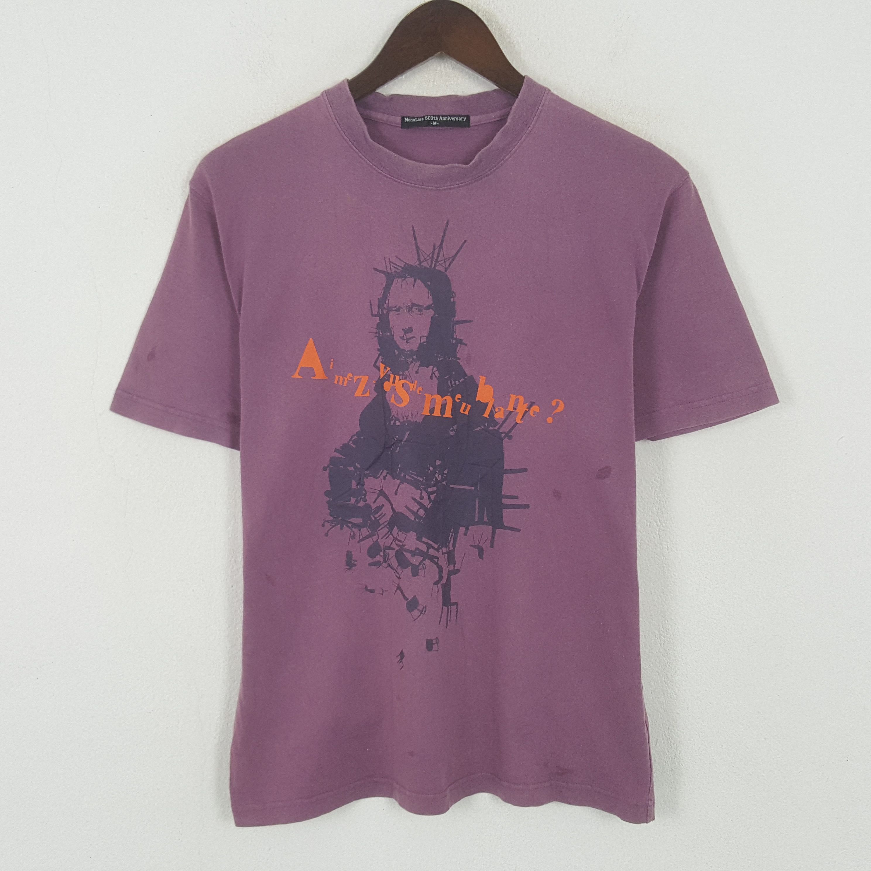 Other Vintage Mona Lisa 500th Anniversary Tshirt Size S / US 4 / IT 40 - 1 Thumbnail