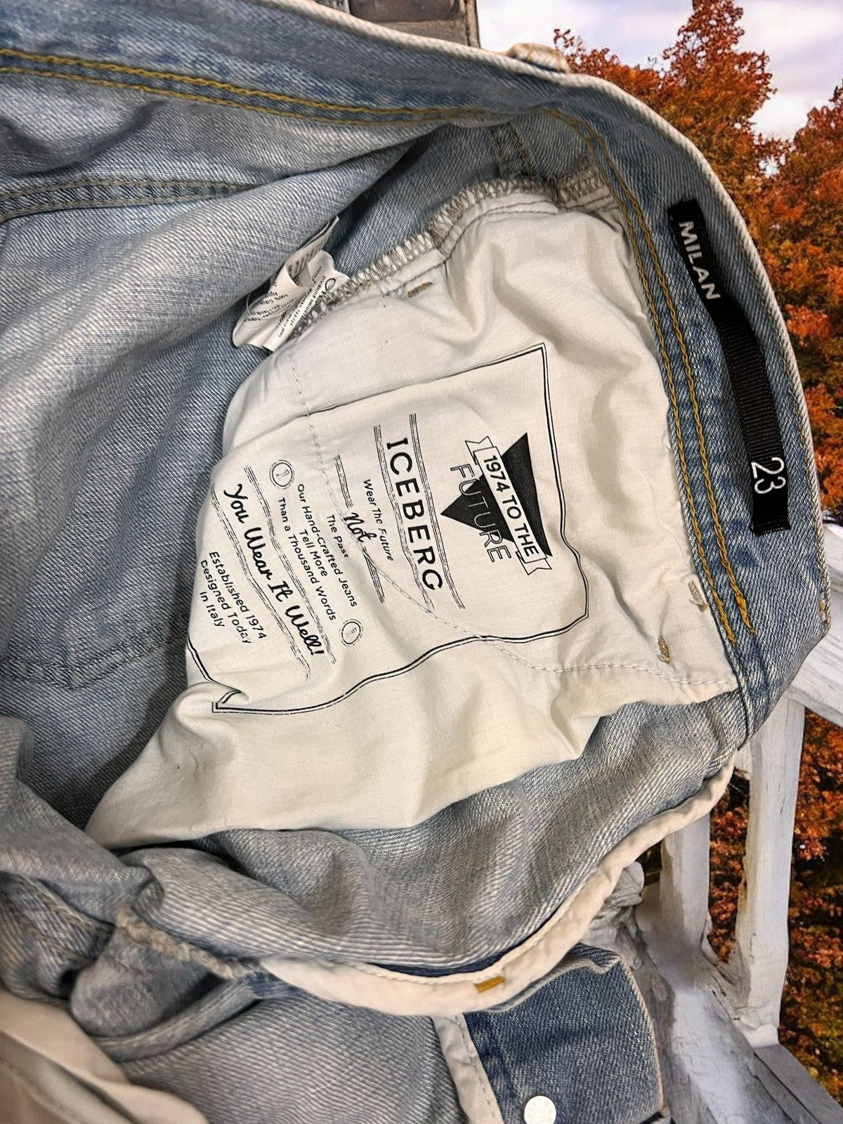 Iceberg Iceberg Milan 23 size 33 men’s jeans Size US 33 - 6 Thumbnail