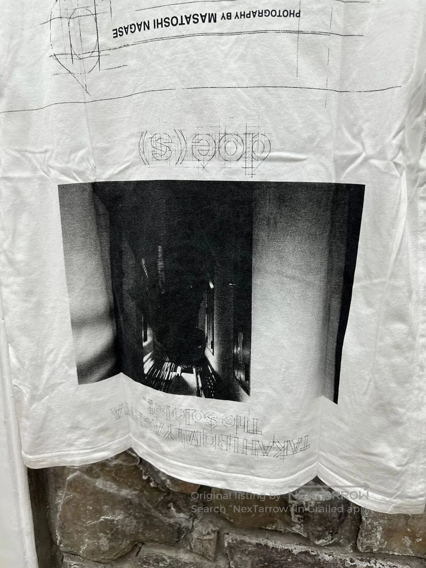 Comme des Garcons Homme Plus black and white photo tee shirt. Size US L / EU 52-54 / 3 - 5 Thumbnail