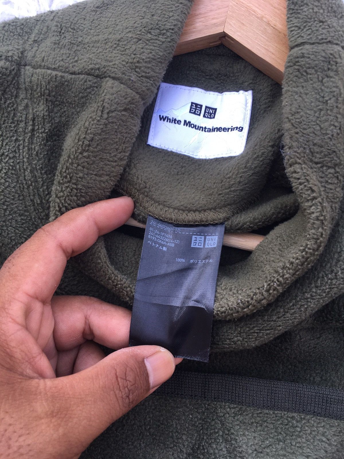 Uniqlo × White Mountaineering Rare Uniqlo White Mountaineering Fleece Sweater Size US M / EU 48-50 / 2 - 9 Thumbnail