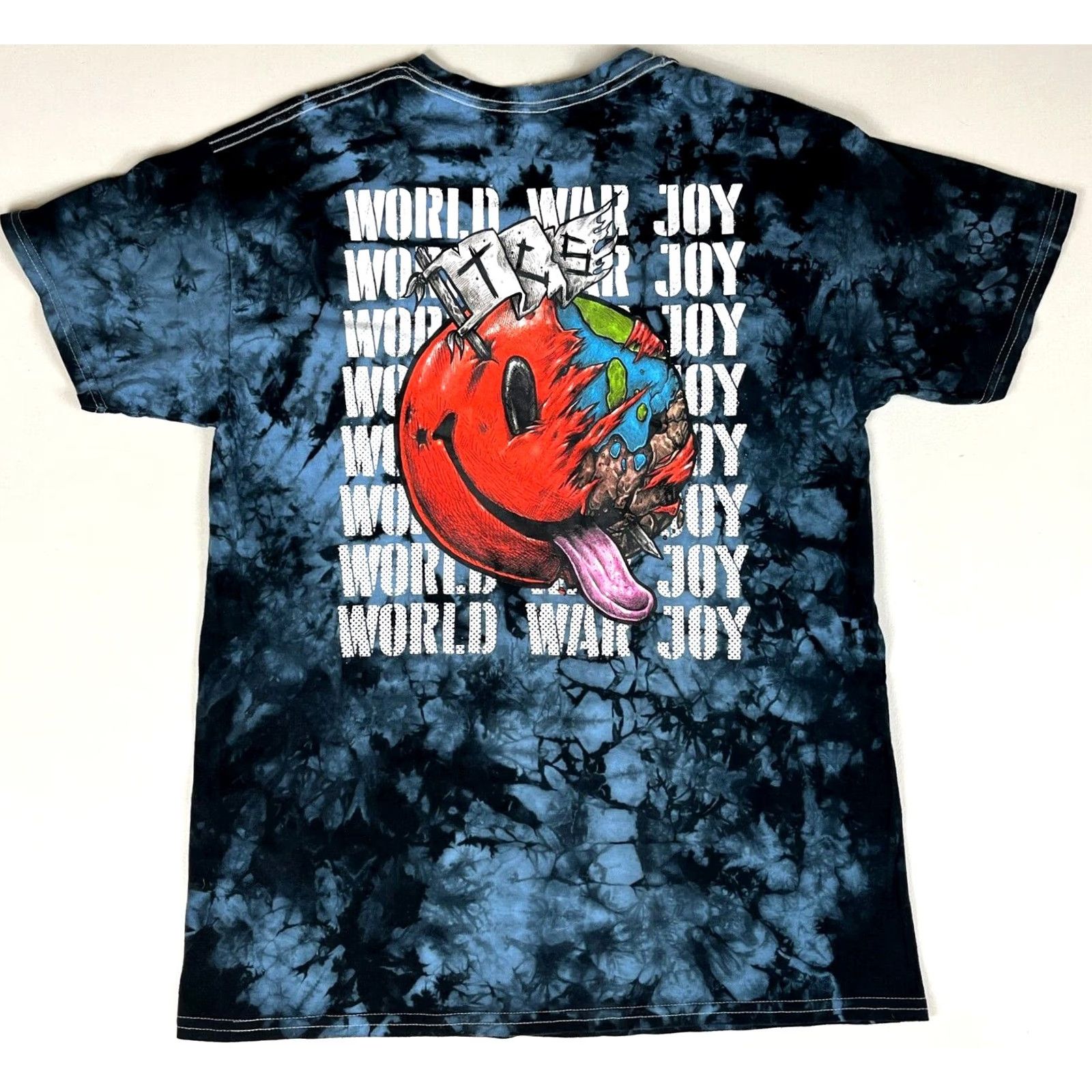 Gildan The Chainsmokers World War Joy 2019 Album Tie Dye T-shirt Double-Sided Sz L Size US L / EU 52-54 / 3 - 2 Thumbnail