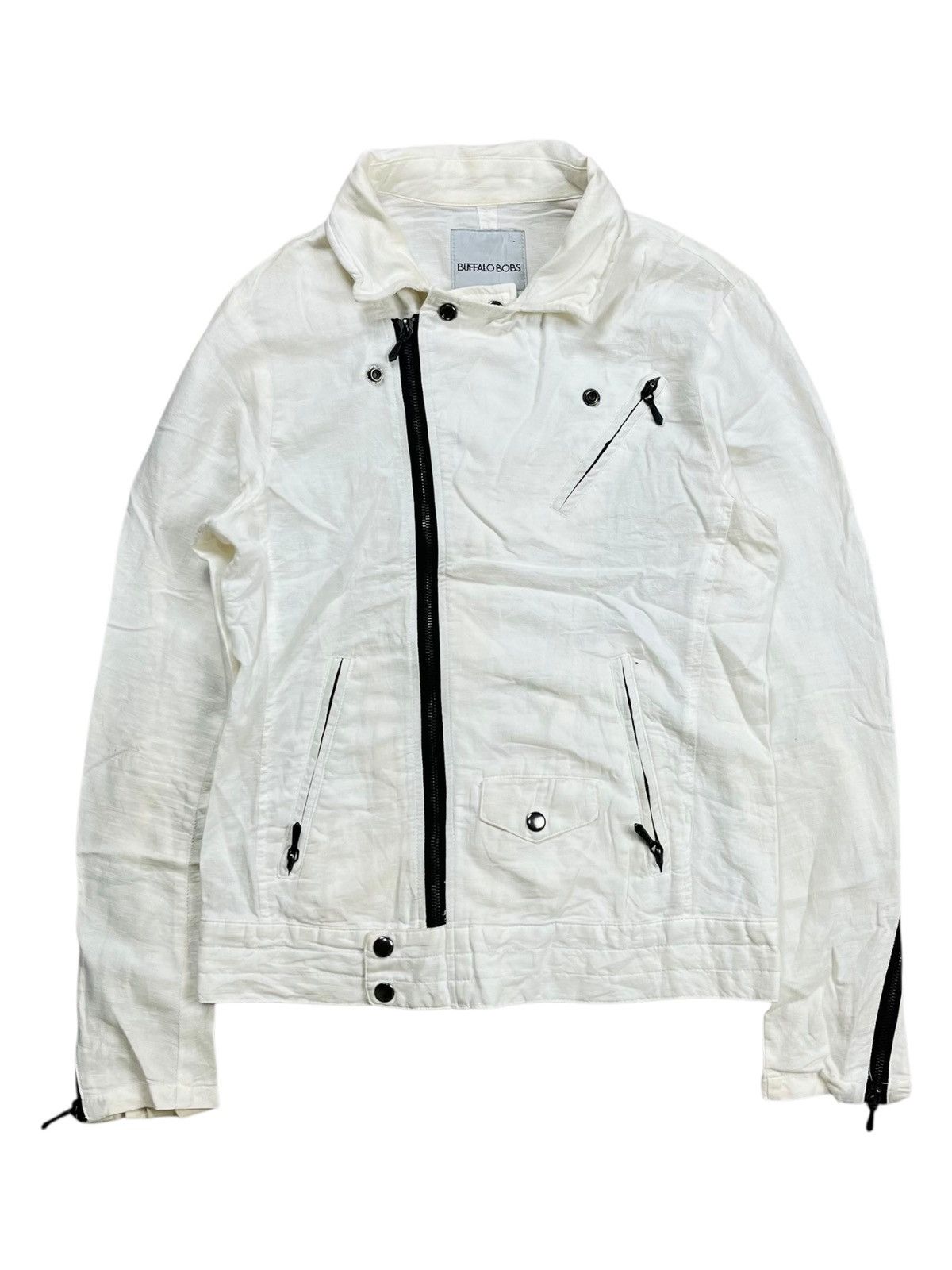 BUFFALO BOBS 2000s Buffalo Bobs - Vkei Style Rider Jacket Size US M / EU 48-50 / 2 - 2 Thumbnail