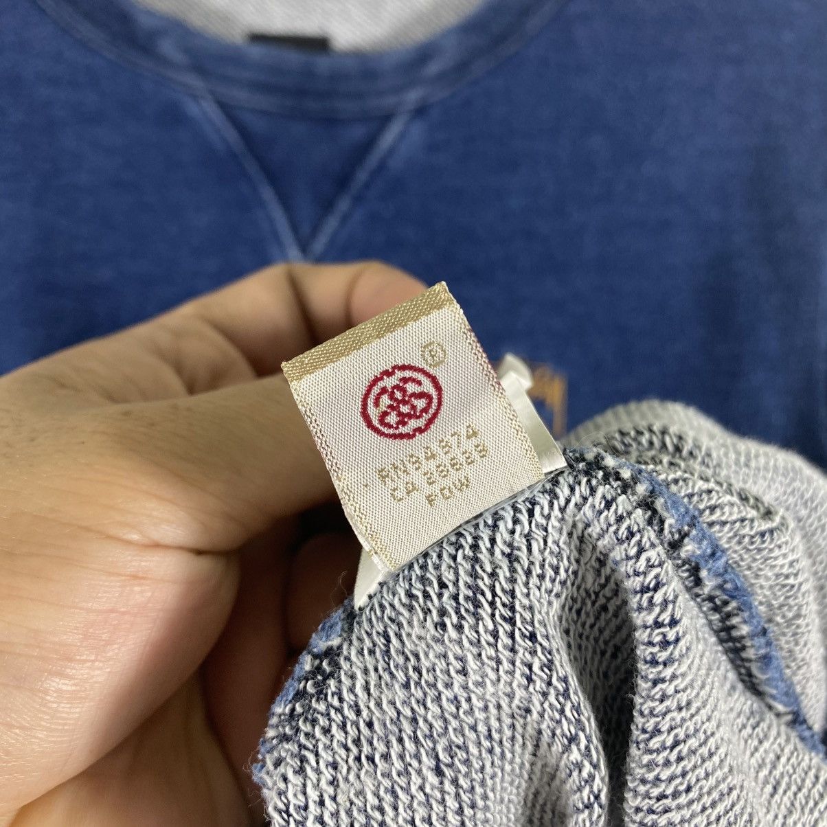 Stussy Stussy Short Sleeve Sweatshirt M Size Indigo Colour Size US M / EU 48-50 / 2 - 9 Thumbnail
