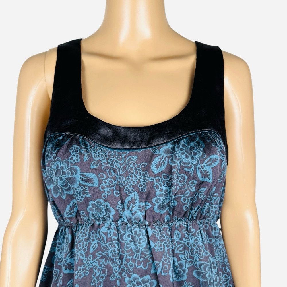 Other MINT Jodi Arnold Silk Sleeveless Floral Blouse Size 10 Size L / US 10 / IT 46 - 2 Thumbnail