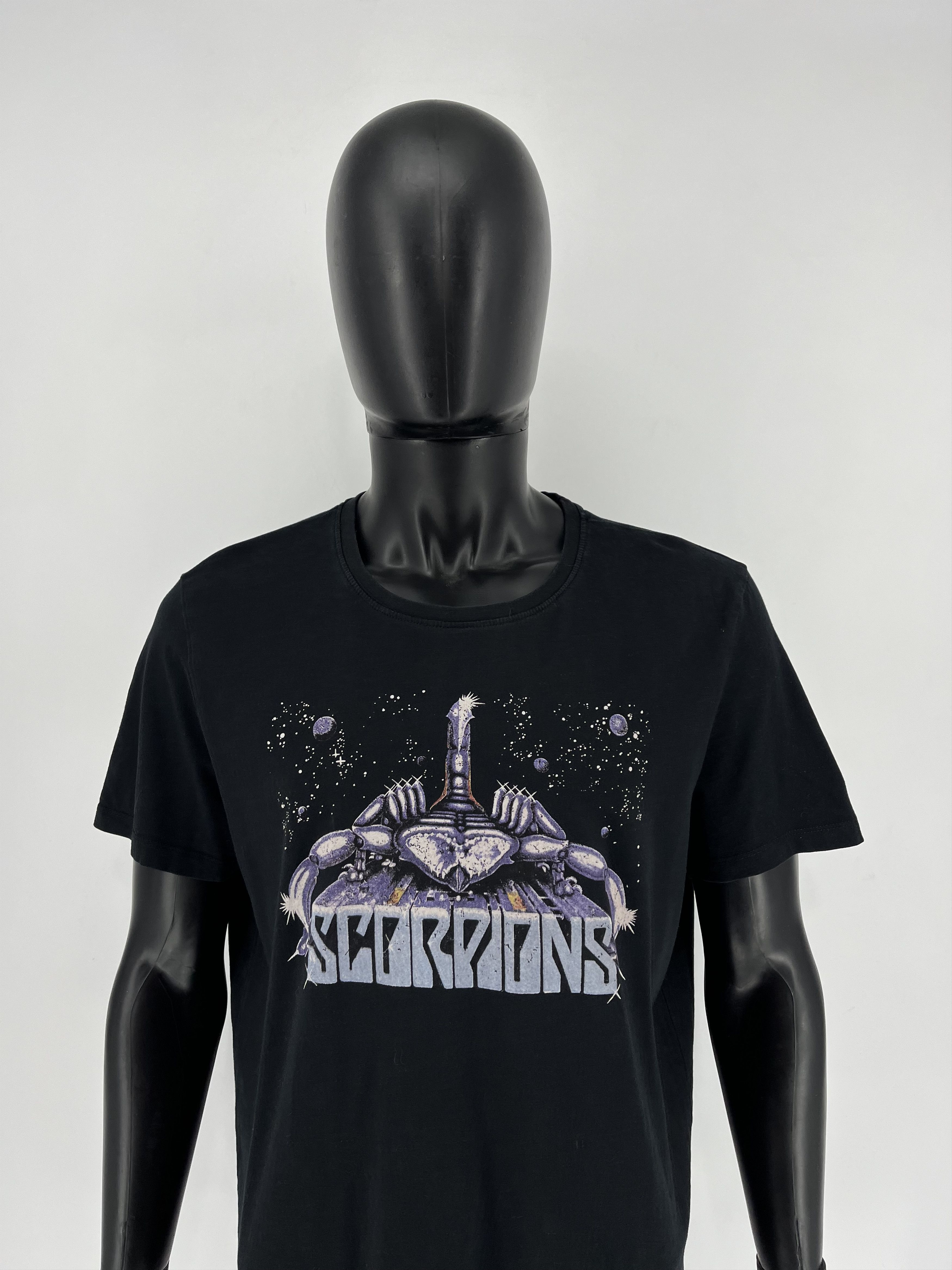 Band Tees Vintage Y2k Scorpions Rock Band T-shirt Band Rock Metal Size US XXL / EU 58 / 5 - 1 Thumbnail