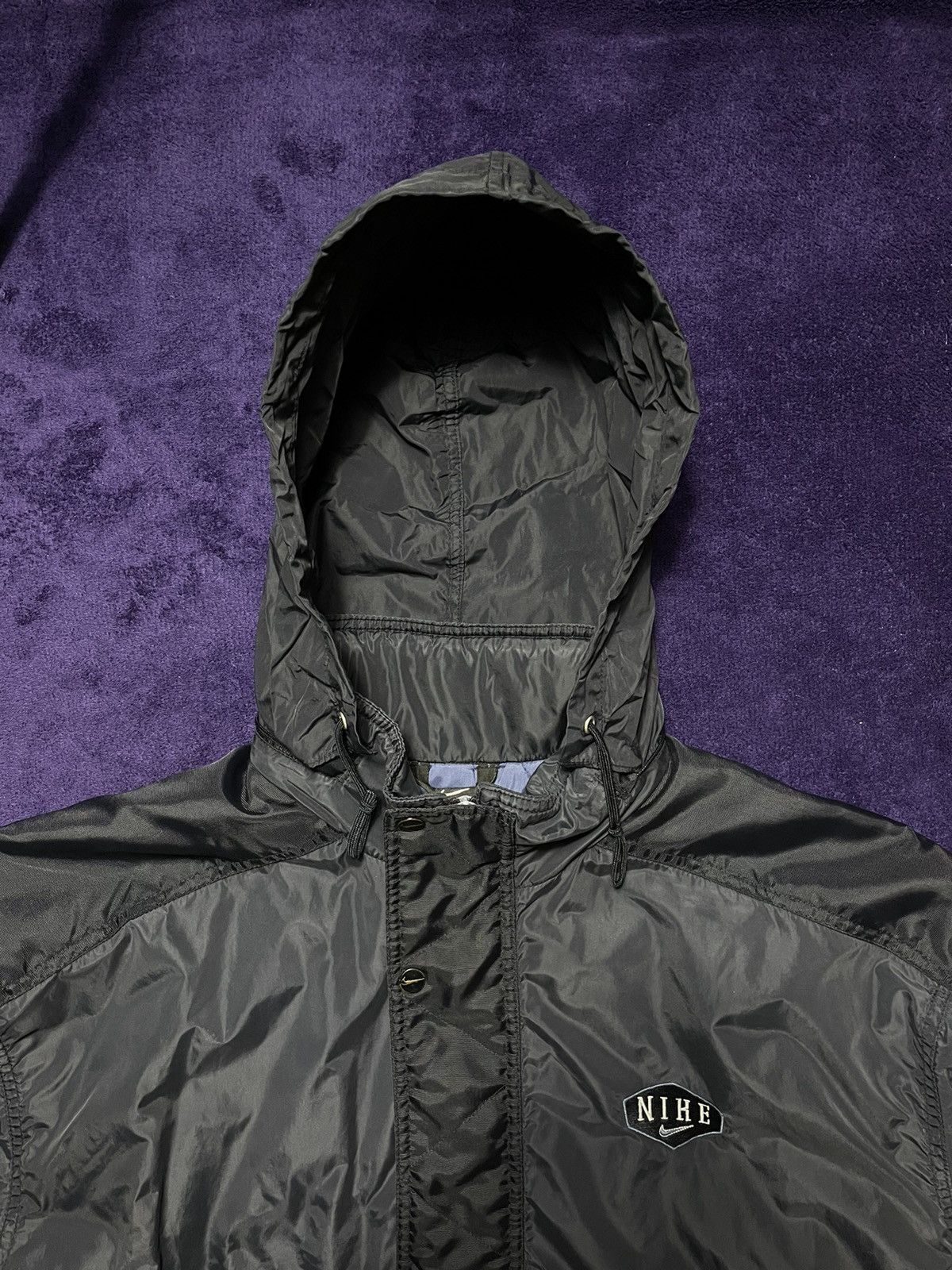 Nike × Nike ACG × Vintage Vintage 80s-90s Nike nylon retro jacket big logo Size US L / EU 52-54 / 3 - 10 Thumbnail