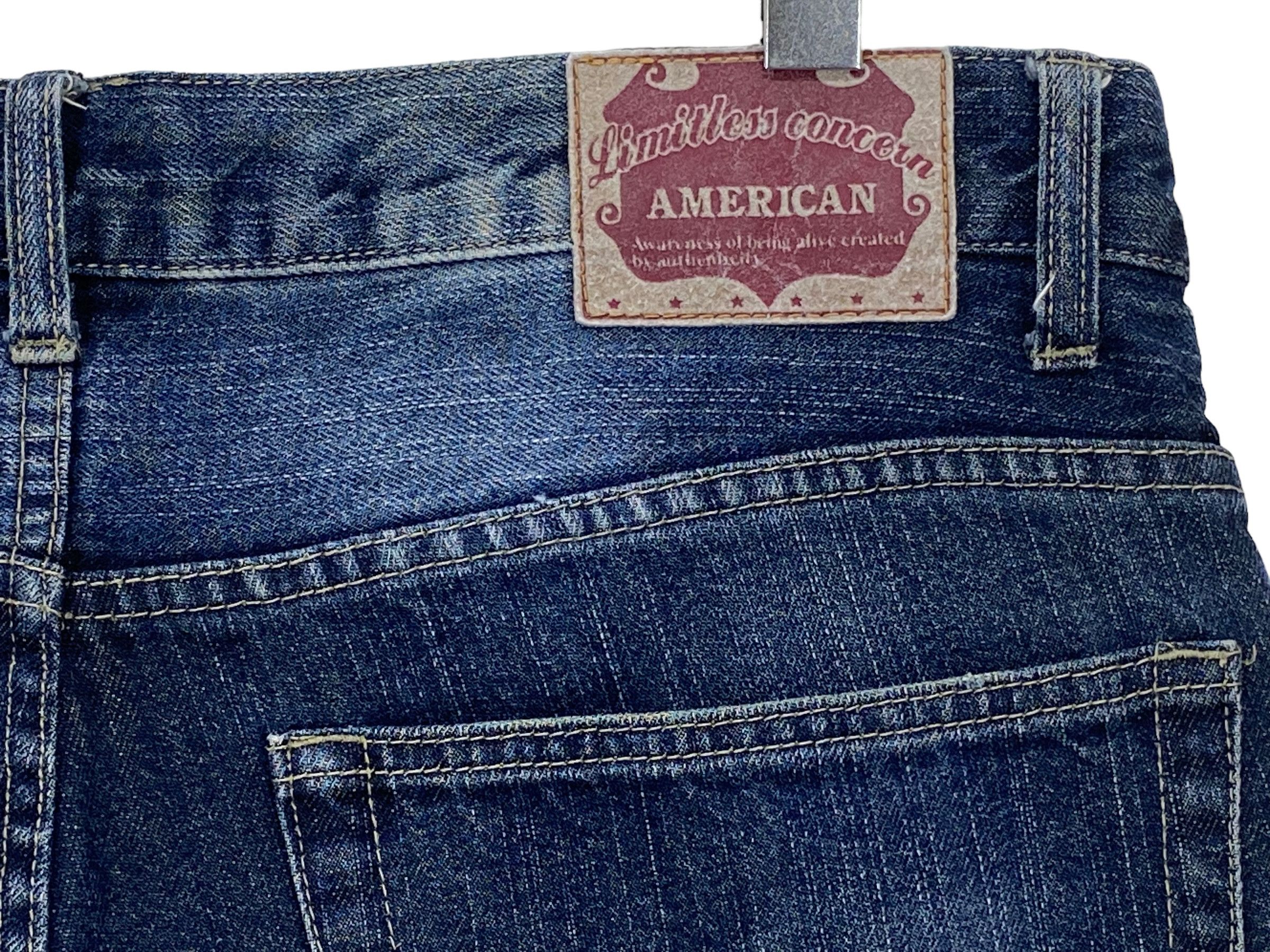Japanese Brand Amore Puro Denim Jeans Baggy Japanese Brand Size US 29 - 7 Thumbnail