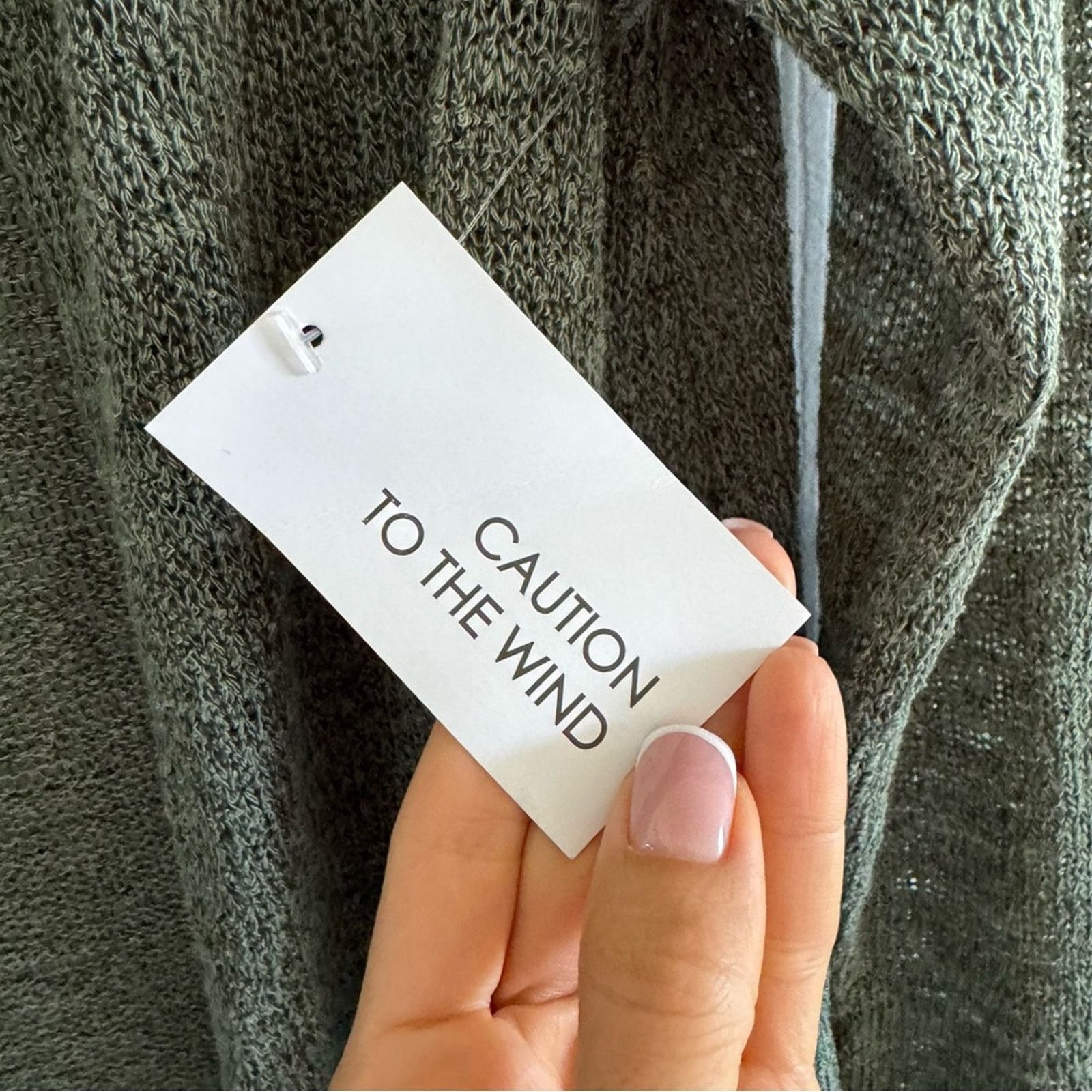 Other NWT! Caution To The Wind Jacket, Green, Size S Size S / US 4 / IT 40 - 6 Thumbnail