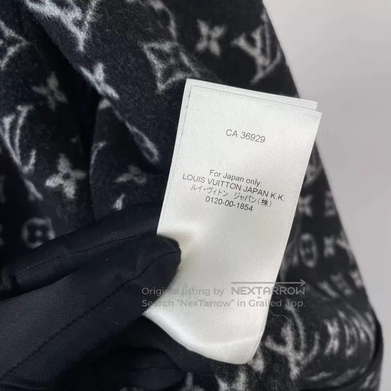 Louis Vuitton Louis Vuitton Black Old Flower Full Print Bathrobe Coat Size XXS / US 00 / IT 34 - 9 Thumbnail