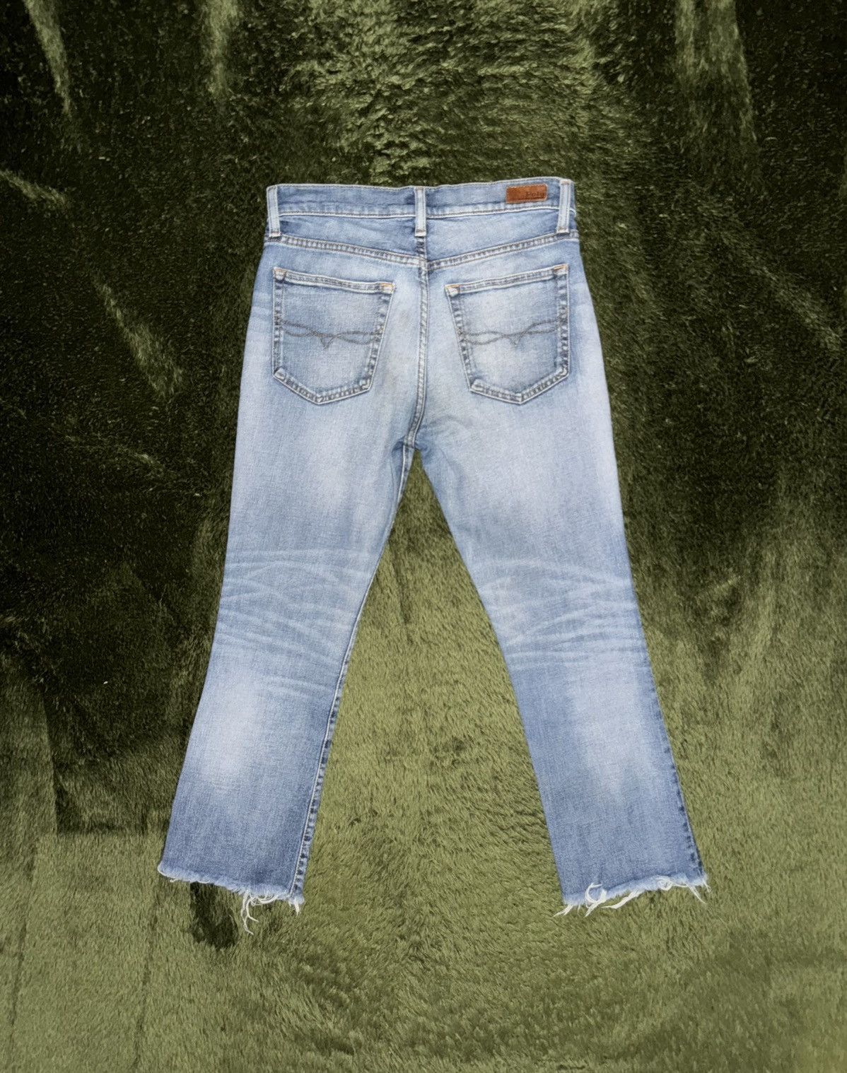 Polo Ralph Lauren [28] Polo Ralph Lauren Japan Cut-Off Vintage Washed Denim Size US 28 / EU 44 - 8 Thumbnail