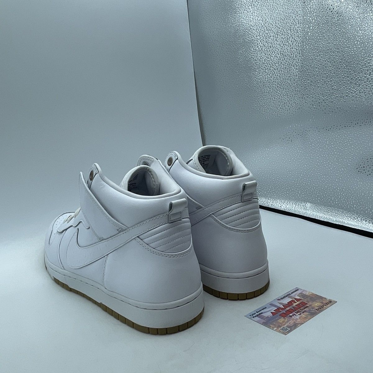 Nike Dunk comfort white pack Size US 12 / EU 45 - 4 Thumbnail