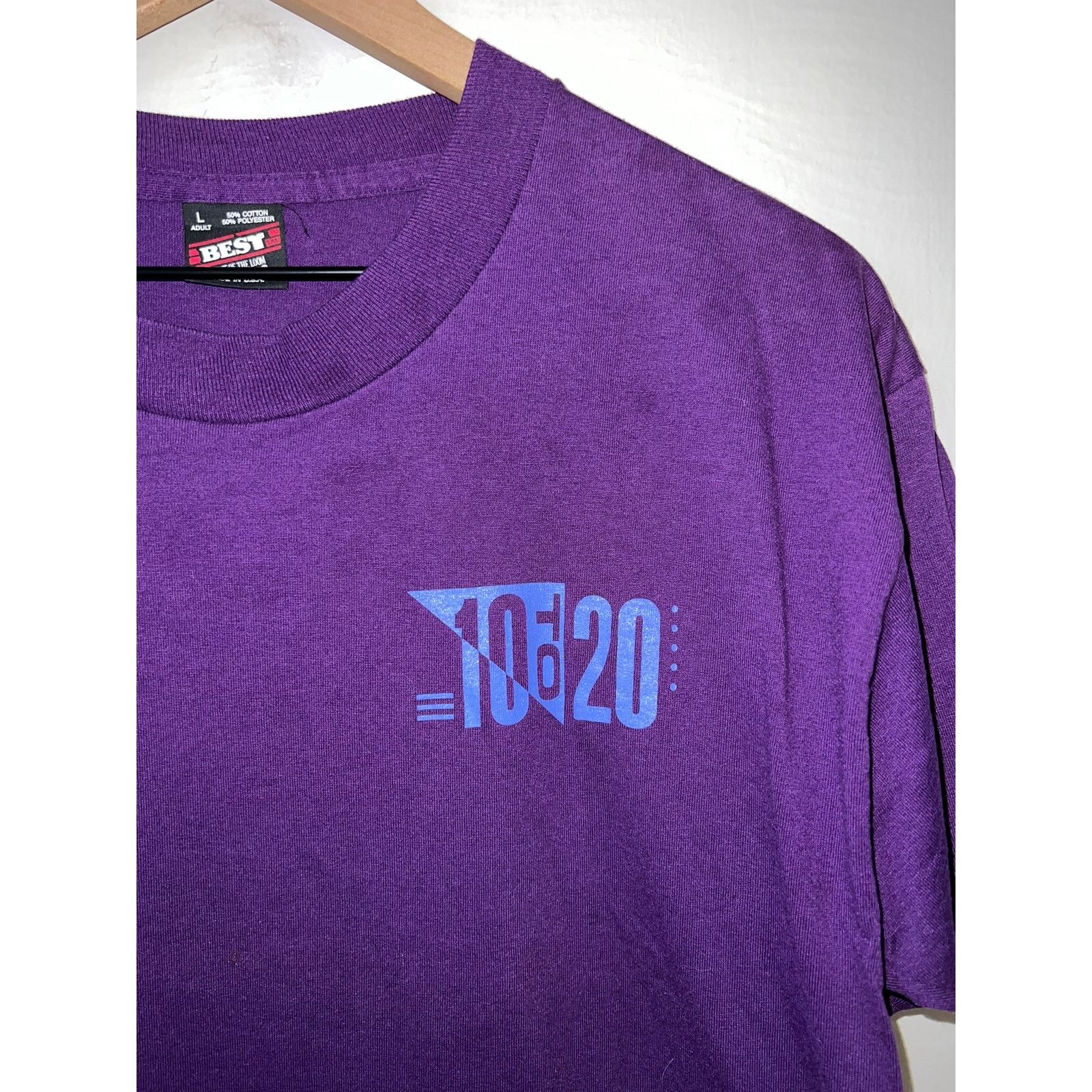 Vintage Vintage Wild Truth Shirt 10 To 20 Purple Tee VTG 90s Large Size US L / EU 52-54 / 3 - 3 Thumbnail