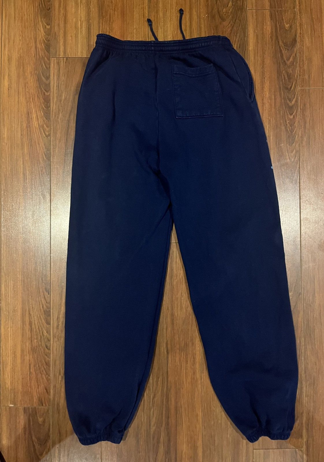 Sp5der Sp5der OG Web Sweatpants ‘Navy’ - Large Size US 32 / EU 48 - 2 Thumbnail