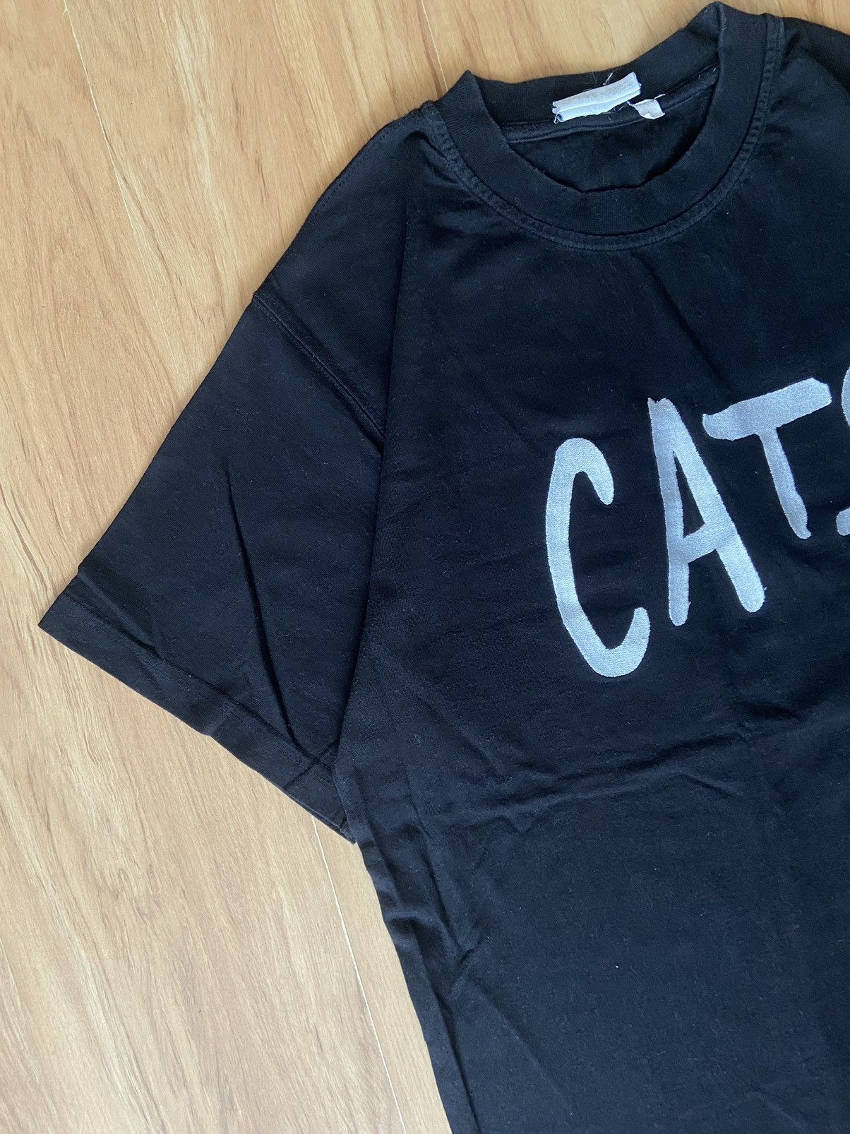 Vintage Vintage CATS Musical Graphic T-Shirt Black Size L Size US L / EU 52-54 / 3 - 2 Thumbnail