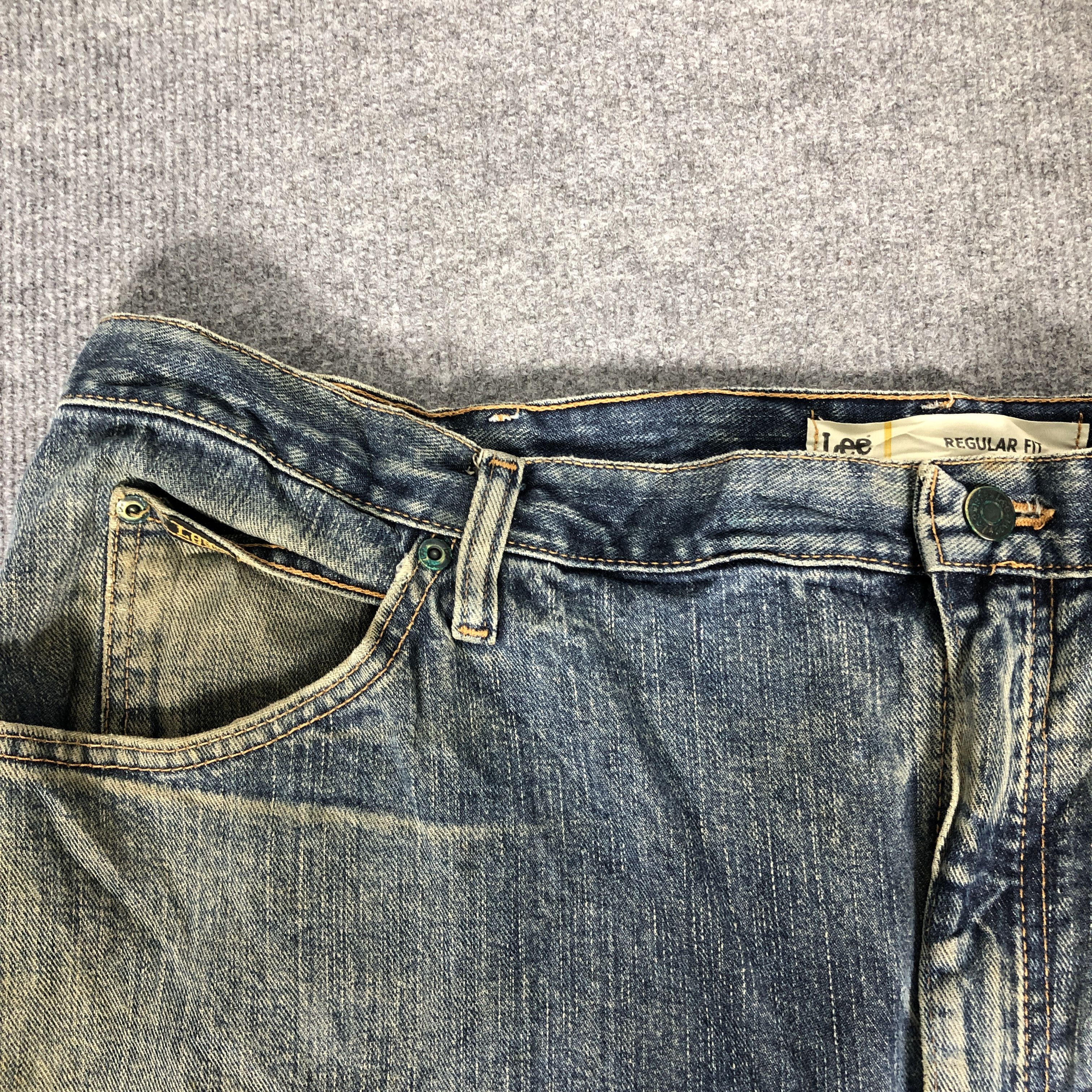 Lee × Vintage Vintage Lee Regular Fit Jeans L1039 Size US 44 / EU 60 - 3 Thumbnail