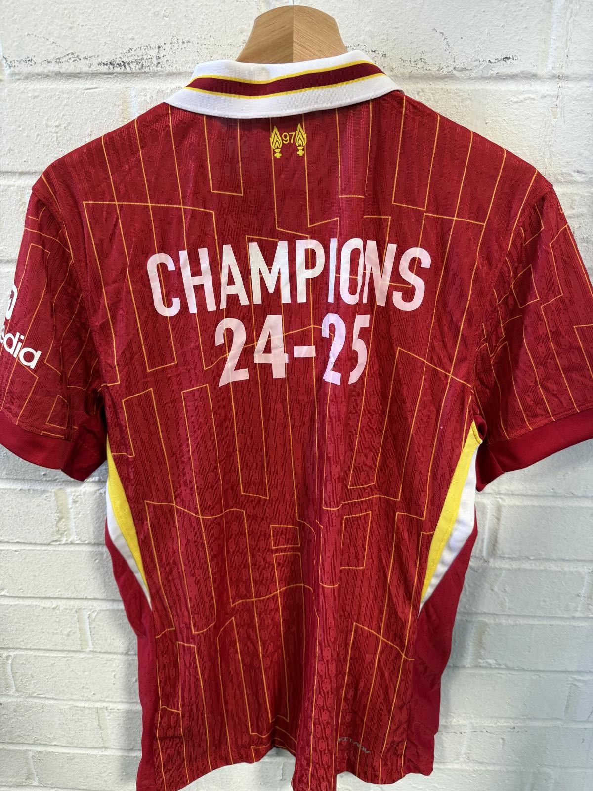 Nike Liverpool FC 2024-25 Champions Home Soccer Jersey Size ONE SIZE - 3 Thumbnail