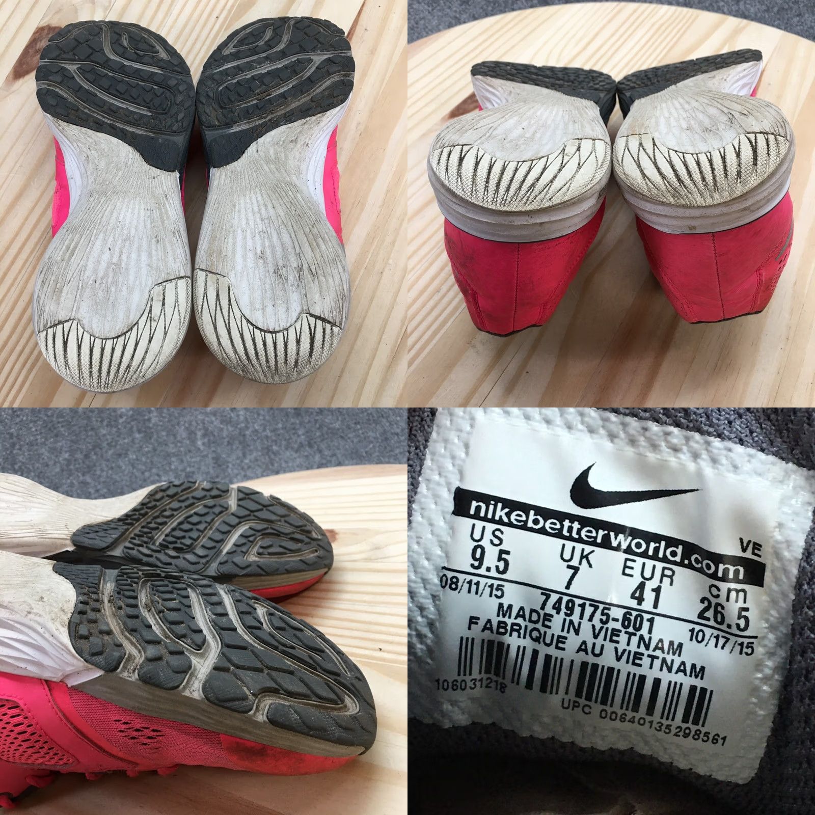 Nike Nike Sneaker Women 9.5 Pink Tri Fusion Athletic Running Laced Up Casual Size US 10 / IT 40 - 9 Thumbnail