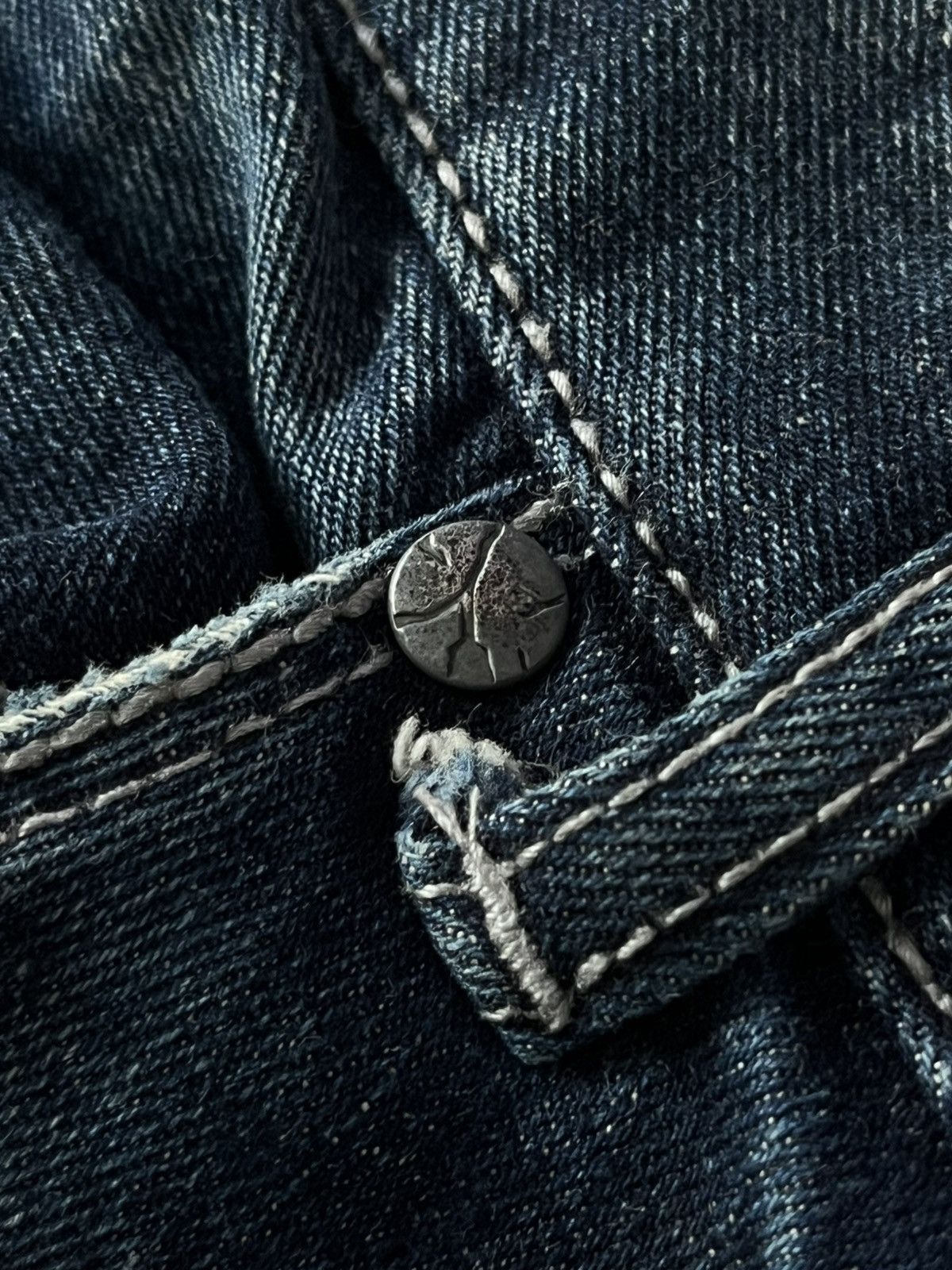 GOSTAR DE FUGA FUGA JAPANESE 00’s VINTAGE DENIM DISTRESSED PANTS JEANS VKEI Size US 30 / EU 46 - 8 Thumbnail