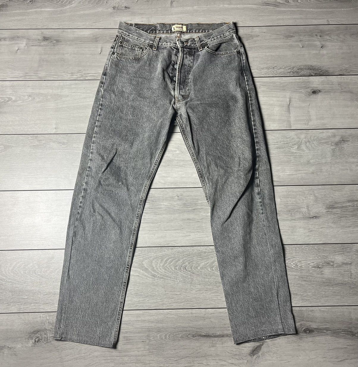 Sisley Sisley relaxed elegance grey washed jeans size 34 Size US 34 / EU 50 - 1 Thumbnail