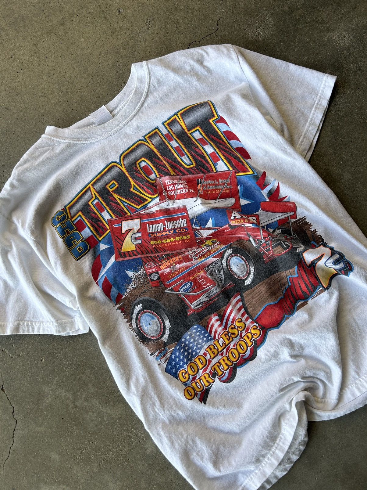 Vintage Vintage 90s NASCAR Shirt Size US L / EU 52-54 / 3 - 2 Thumbnail