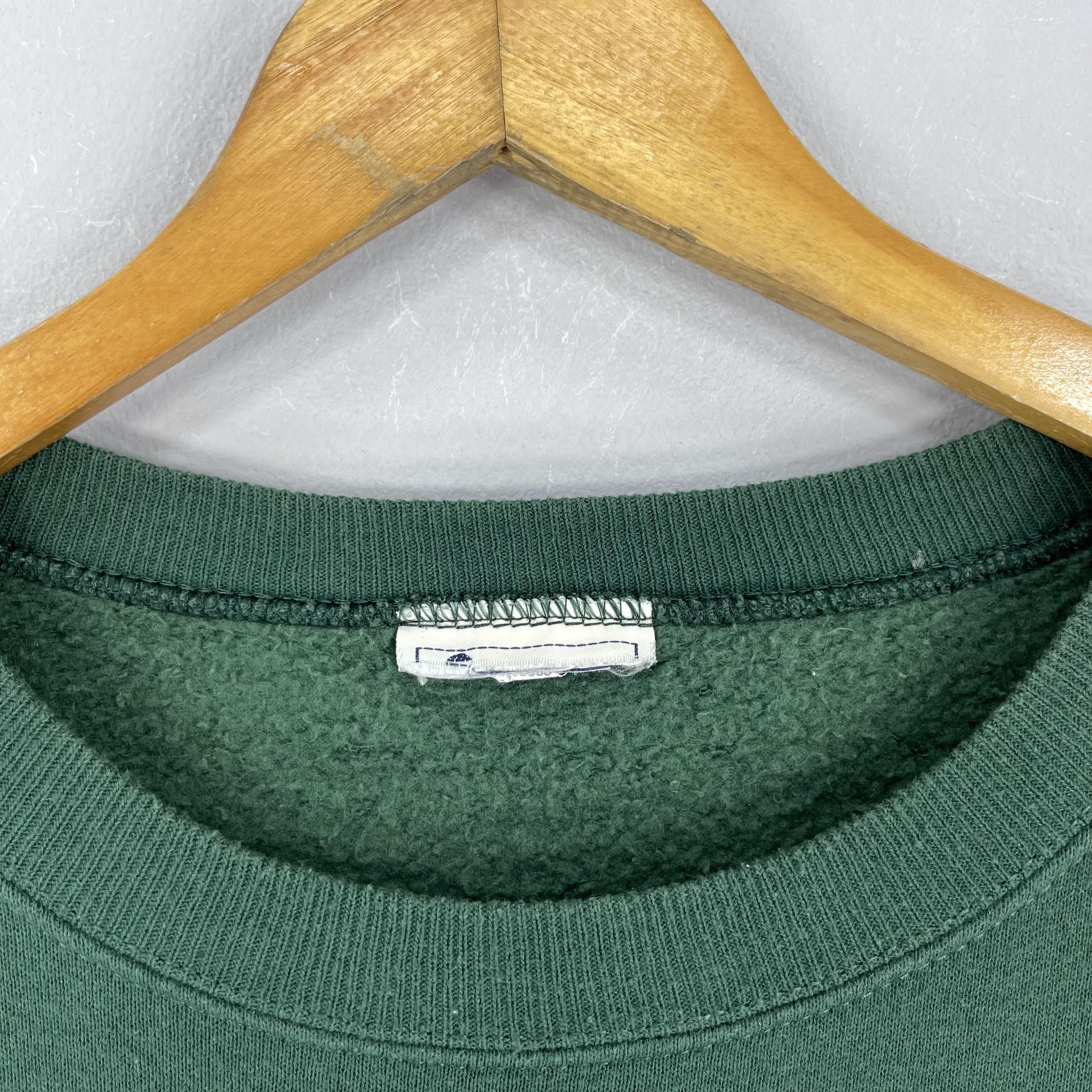 NFL Vintage 90's Nutmeg Green Bay PACKERS Nfl Sweatshirt Size US XXL / EU 58 / 5 - 6 Thumbnail